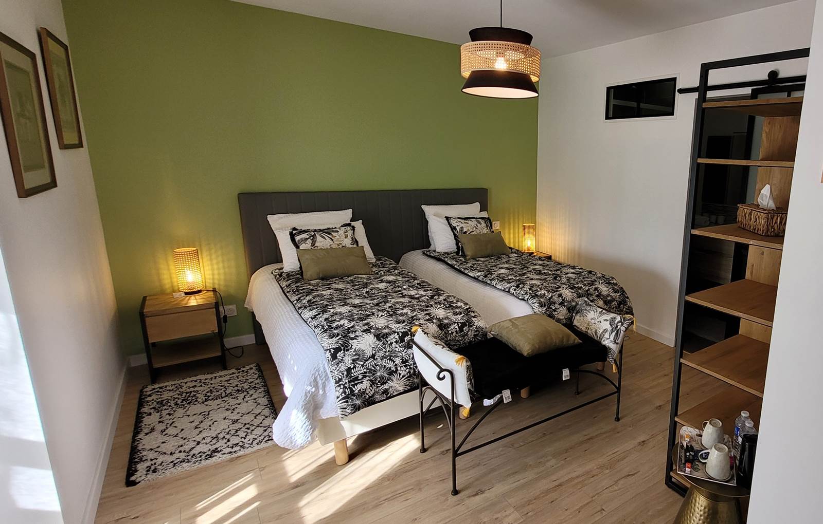 Chambre Bélon en 2 lits-carousel