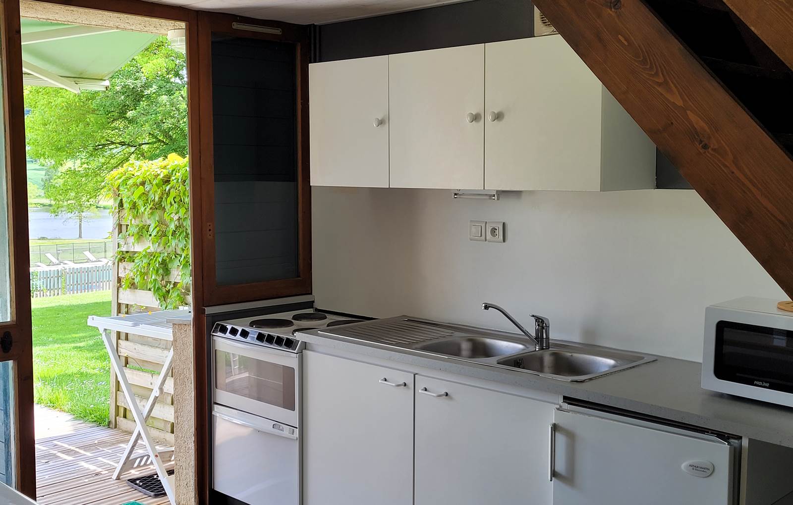 cuisine d'un gîte-carousel