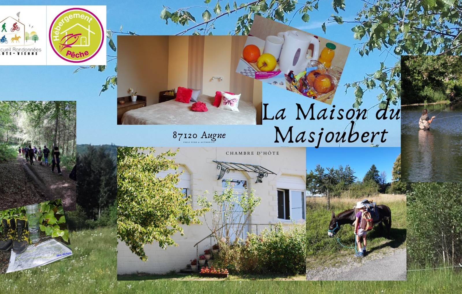 La Maison du Masjoubert chambre d'hôtes 87120 Augne-carousel