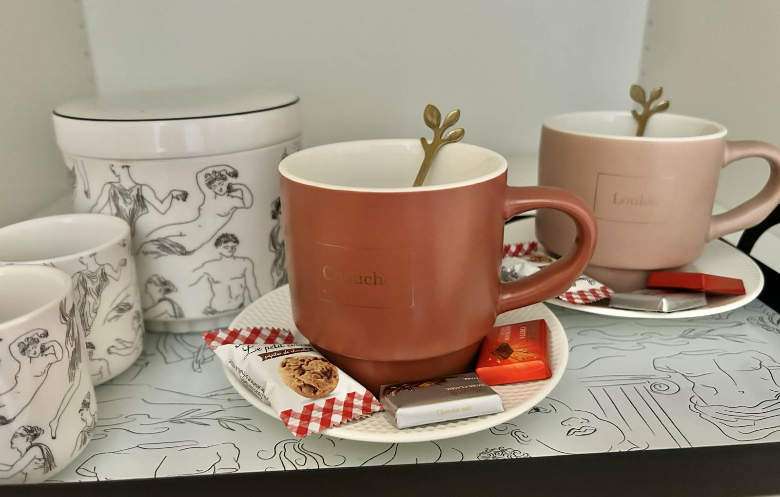 Accessoires de petit déjeuner en libre service-carousel
