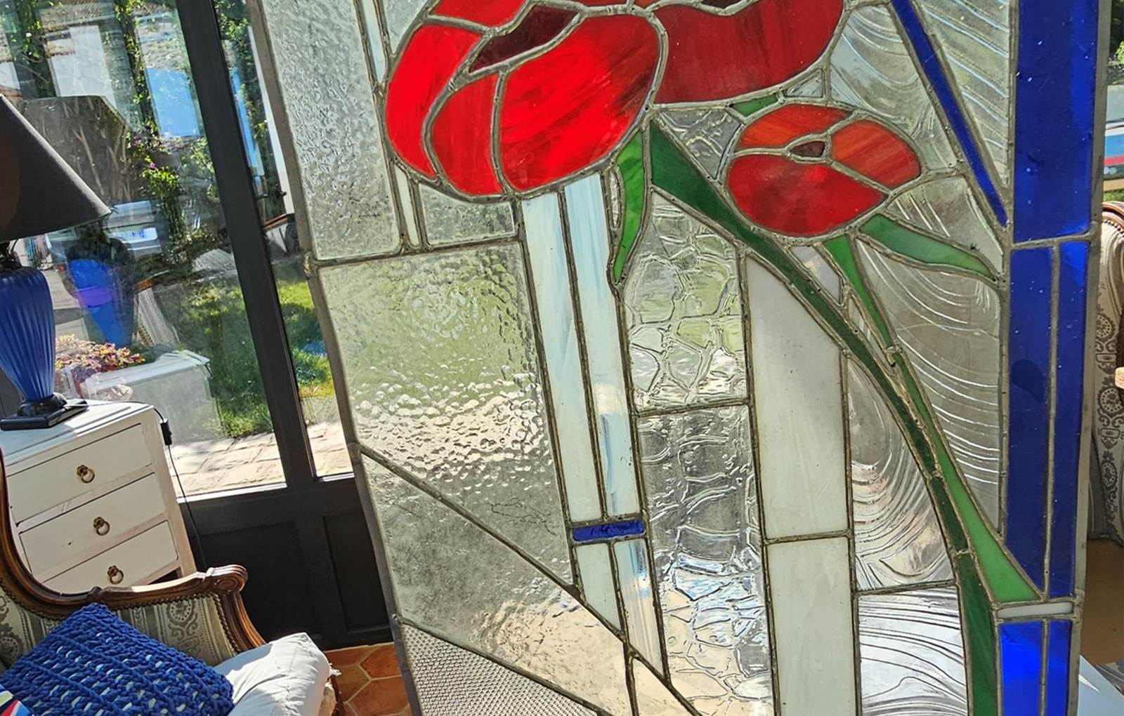 VITRAIL EN COURS DE FINITION-carousel