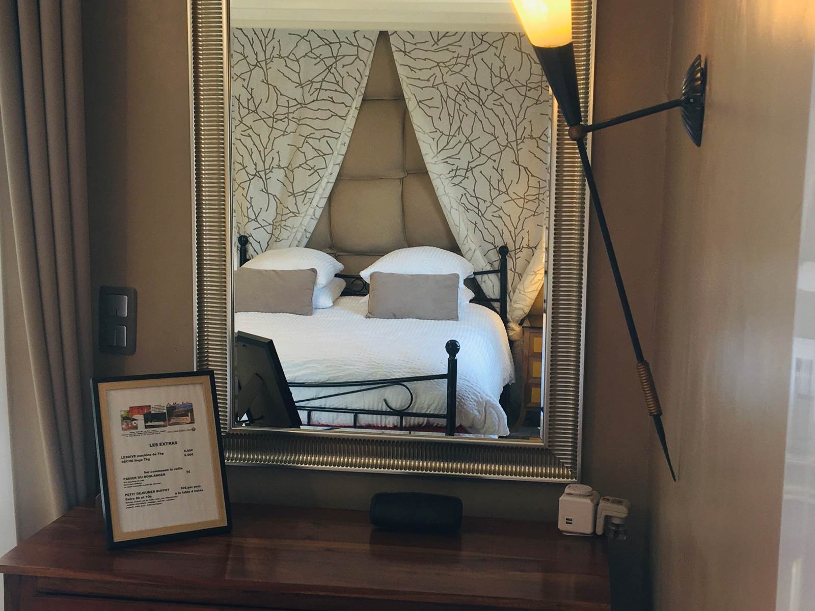 la chambre du gite " au mas"