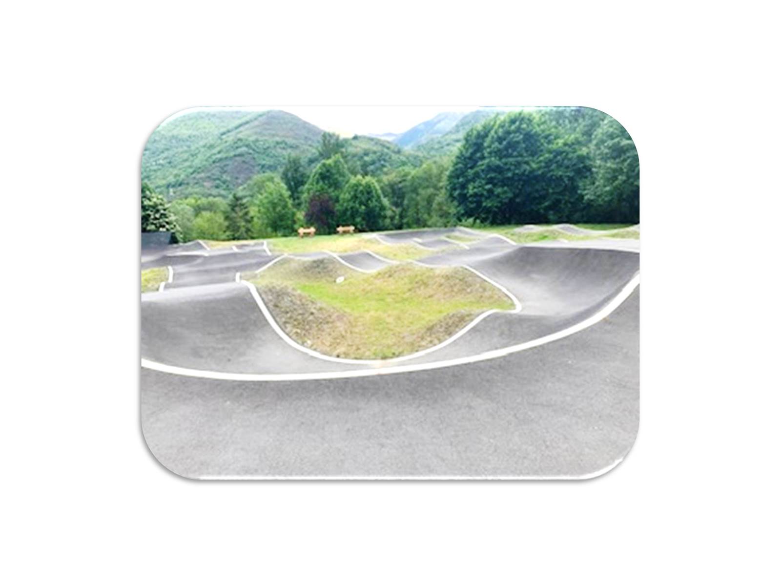 Le pumptrack de Luchon au Lac de Badech