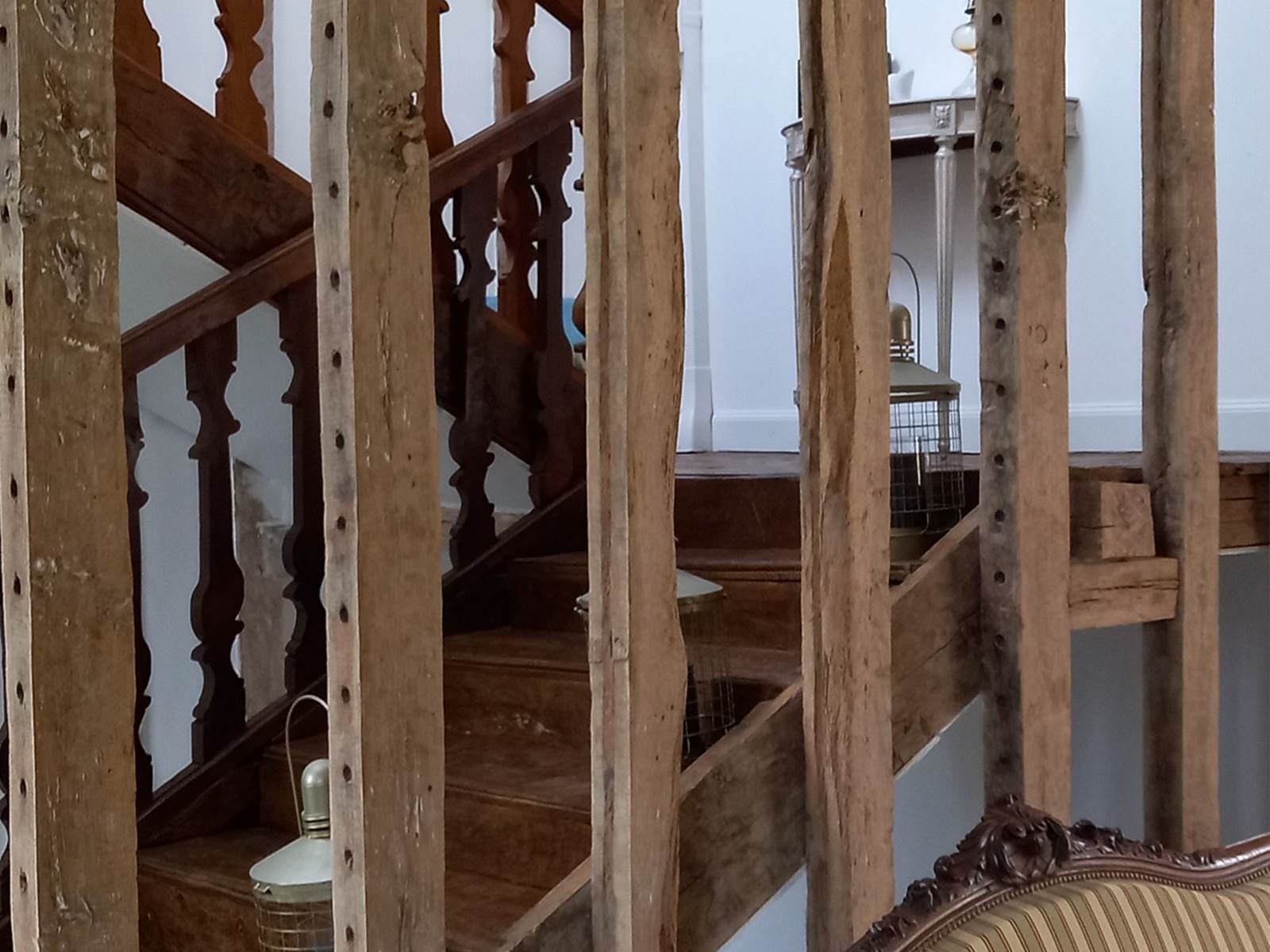 Escalier, chambre d'hôtes La Babinerie Saint Léonard de Noblat-carousel