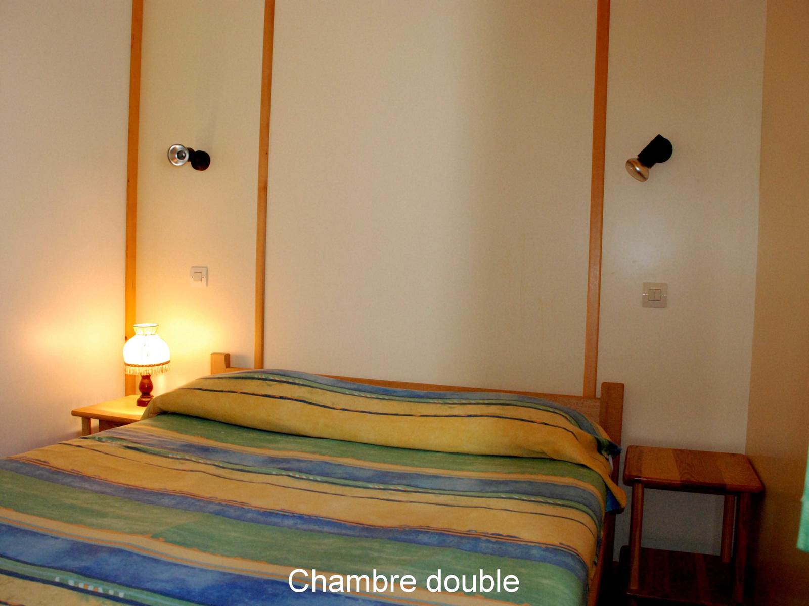 Les Chalets de la Margeride: Chambre double