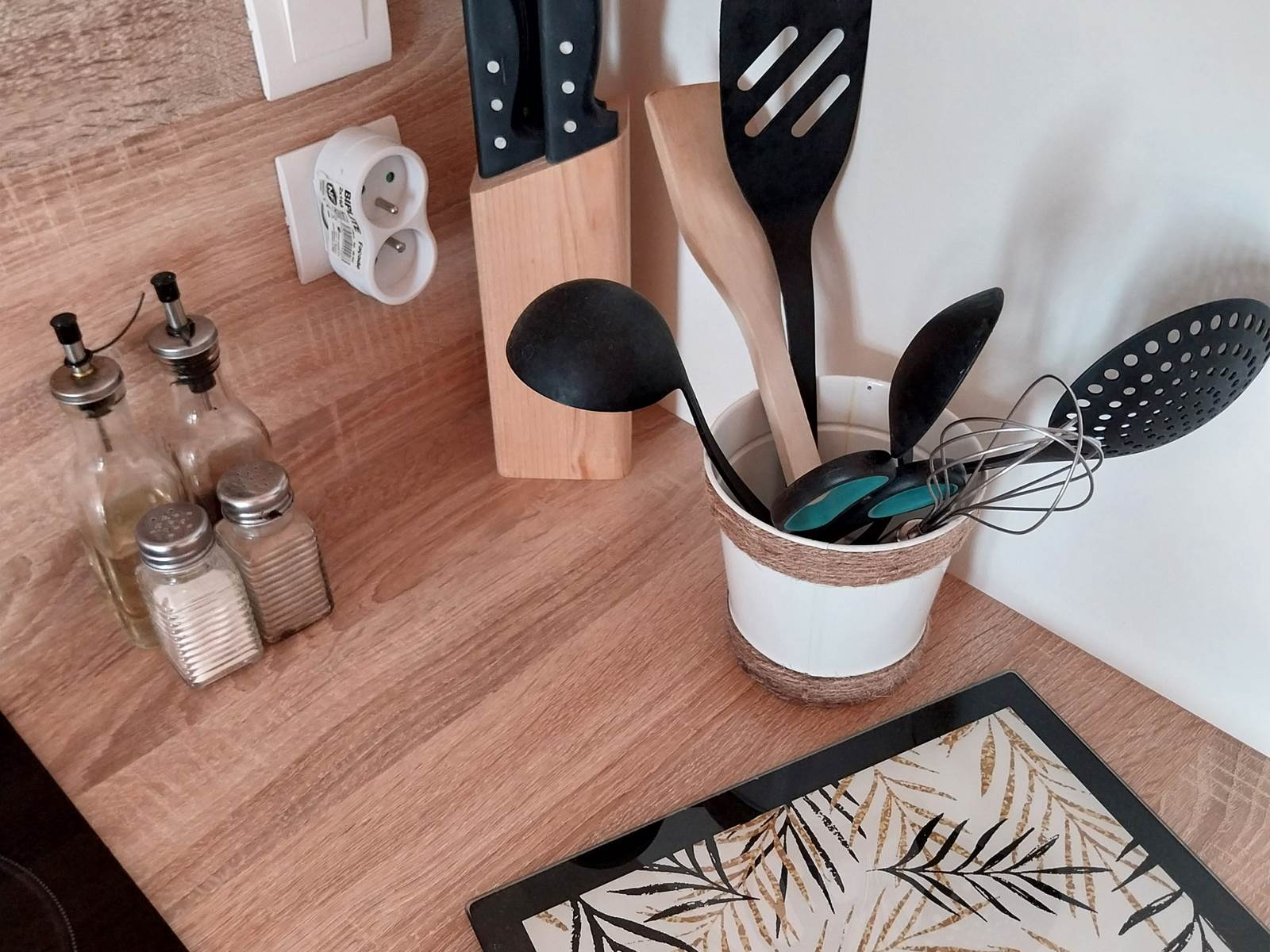 vue ustensiles gite amandine