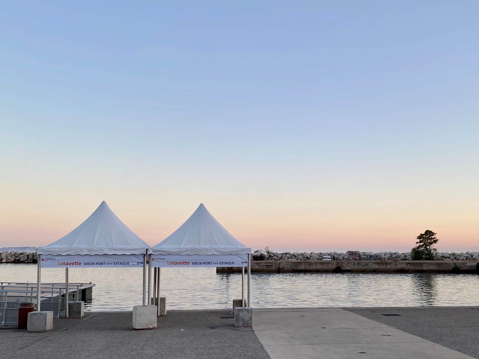 arrêt navette pour le Vieux Port en 30 mn