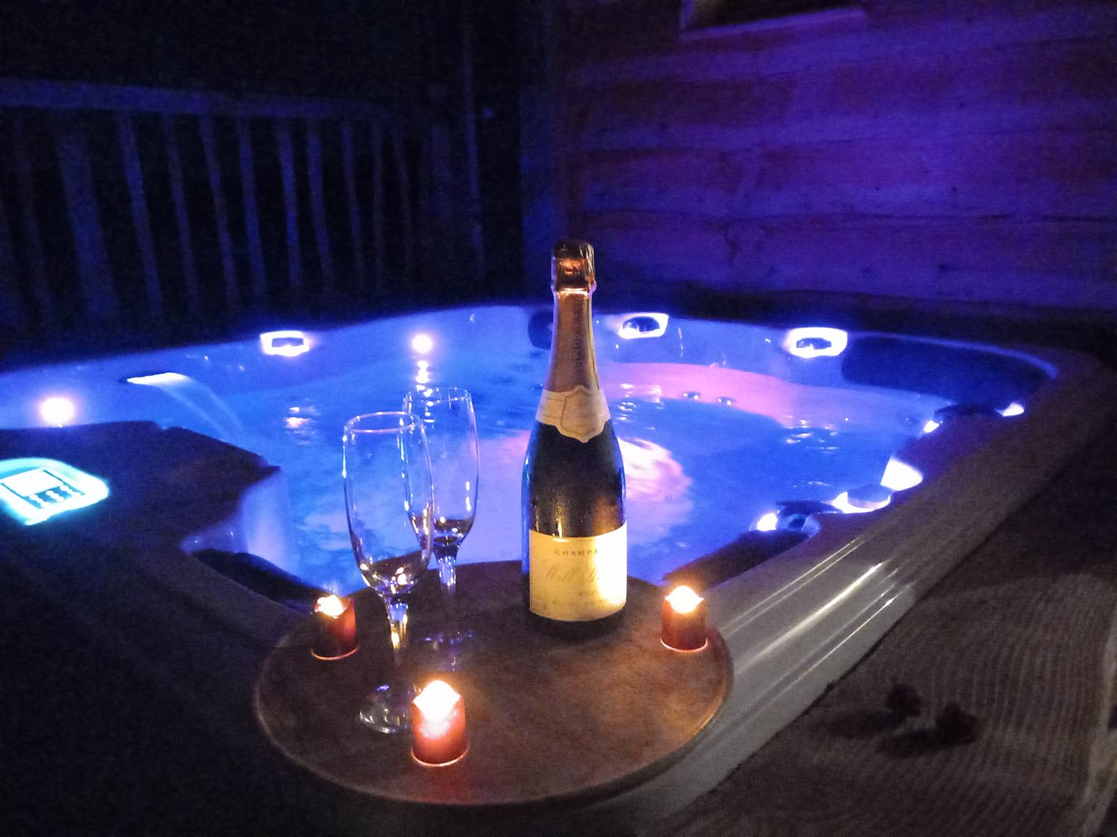 Jacuzzi Roulotte & Cabane