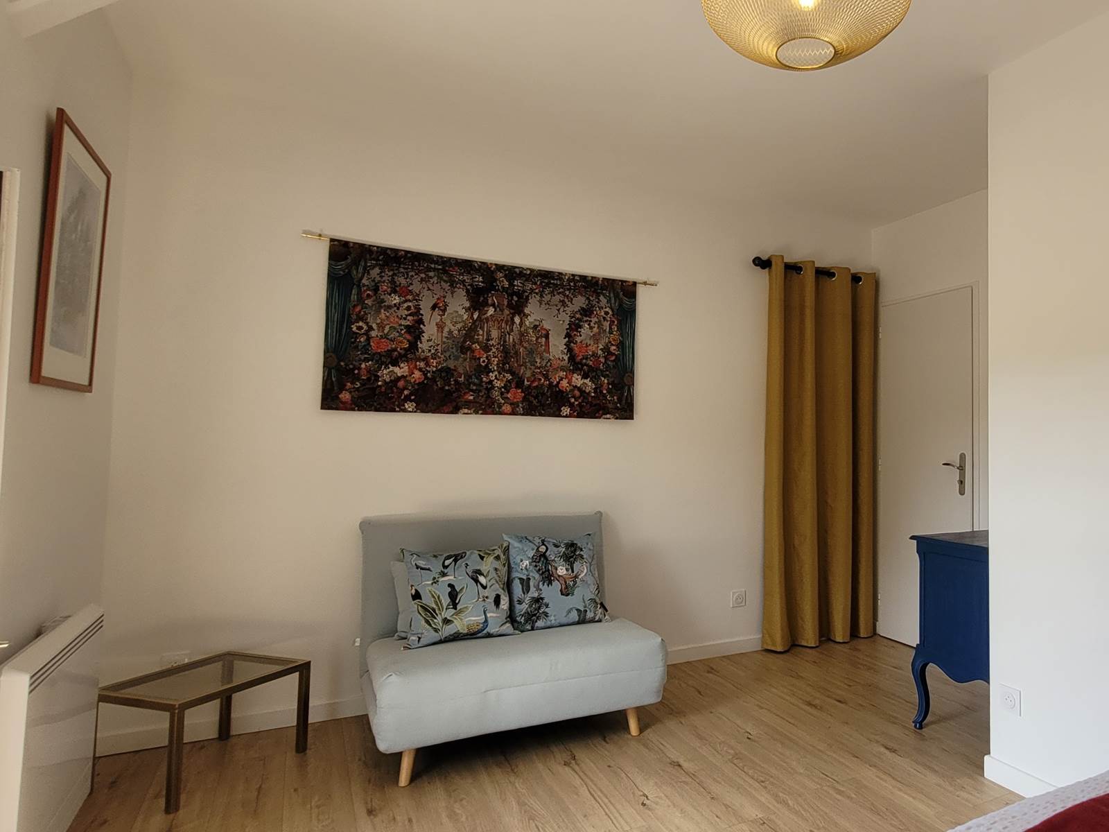 Chambre Merrien - Banquette 3ème lit-carousel