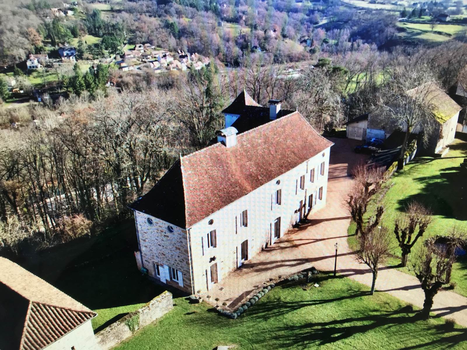 Le Château vu du ciel
