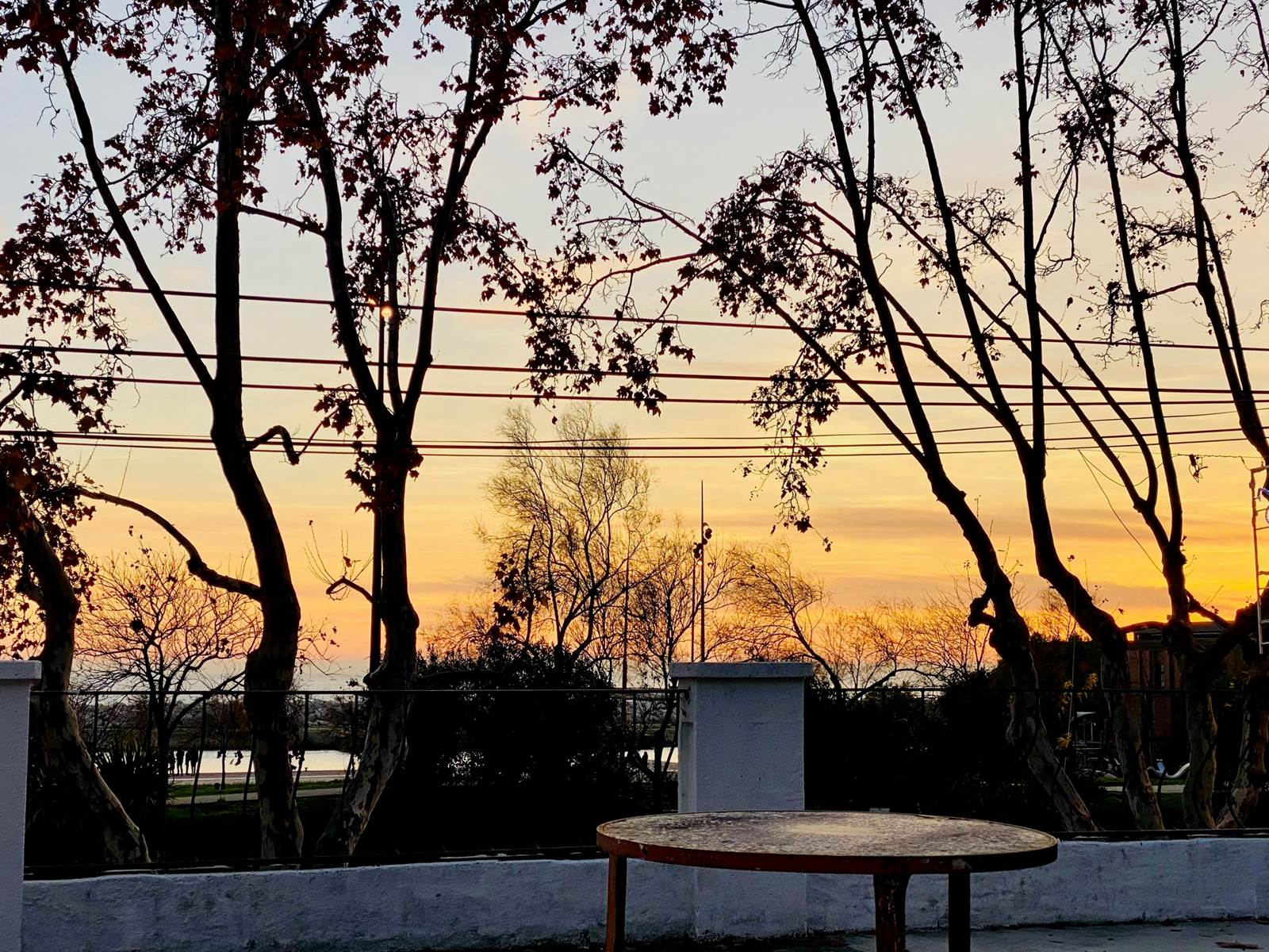 Votre terrasse au crépuscule