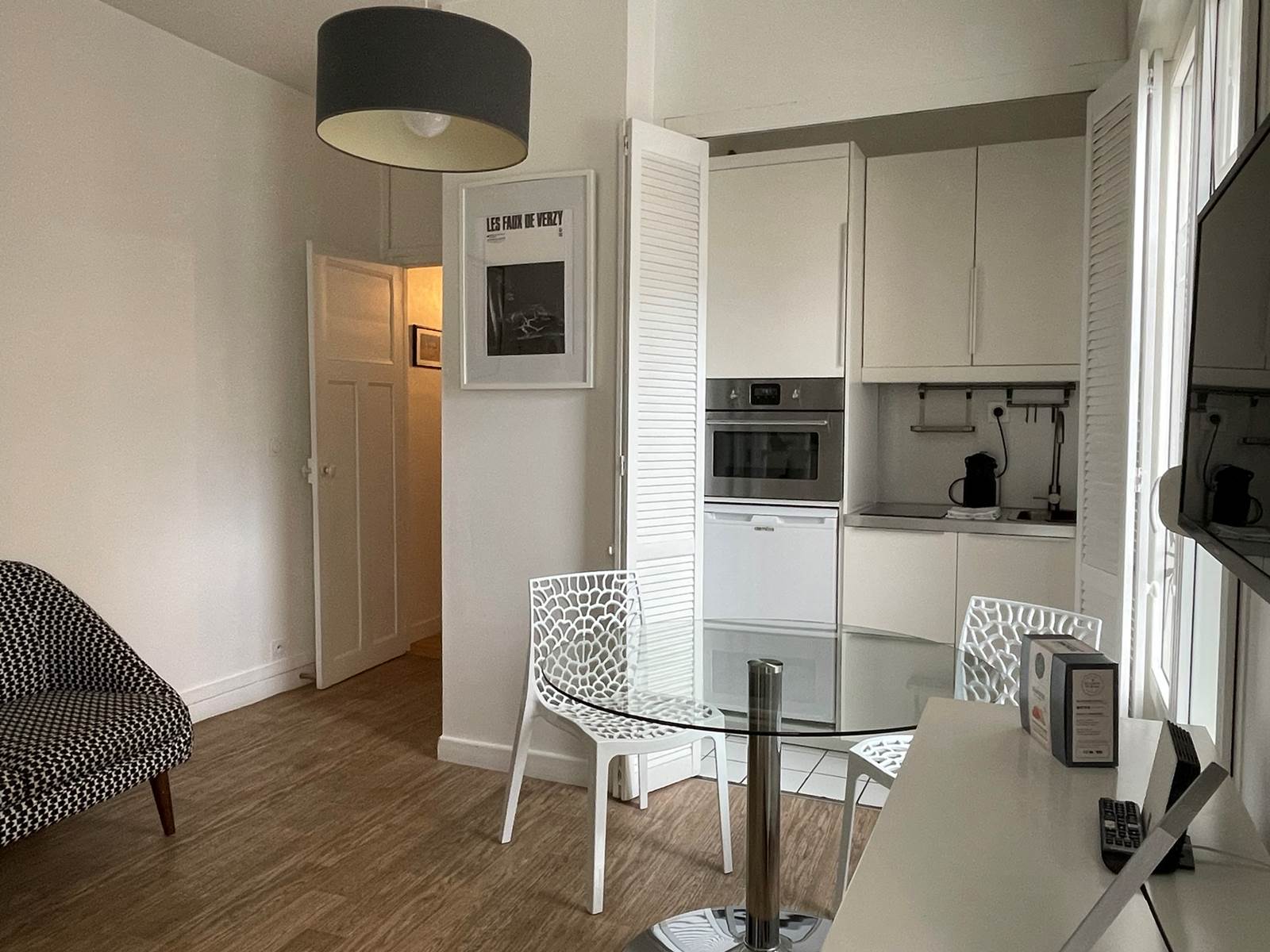 La kitchenette et l'espace repas