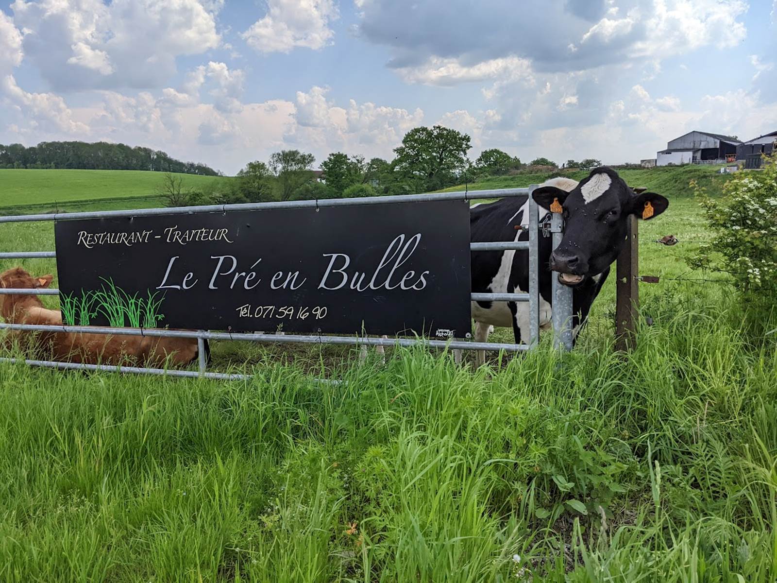 Le Domaine de Falimont, c'est aussi une ferme avec de bons produits locaux