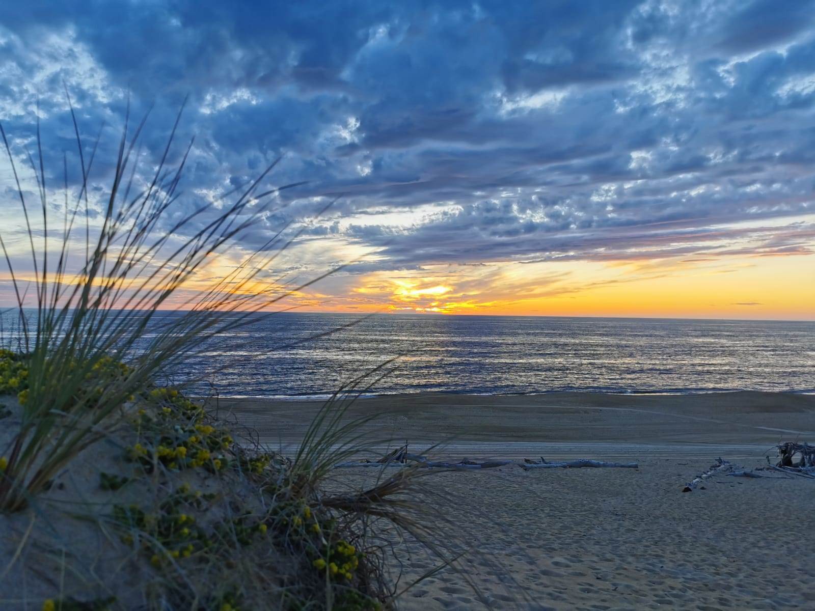 Coucher de soleil sur la plage de Labenne-carousel