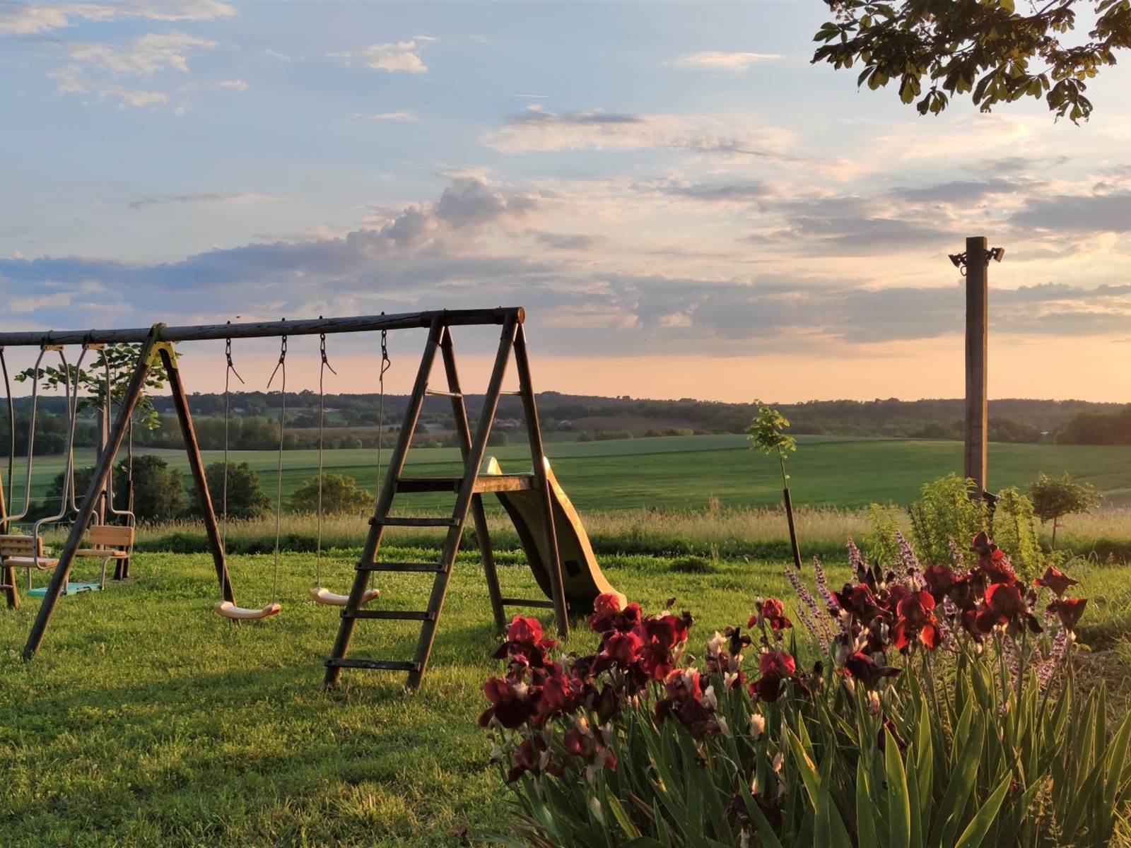Aire de jeu-carousel