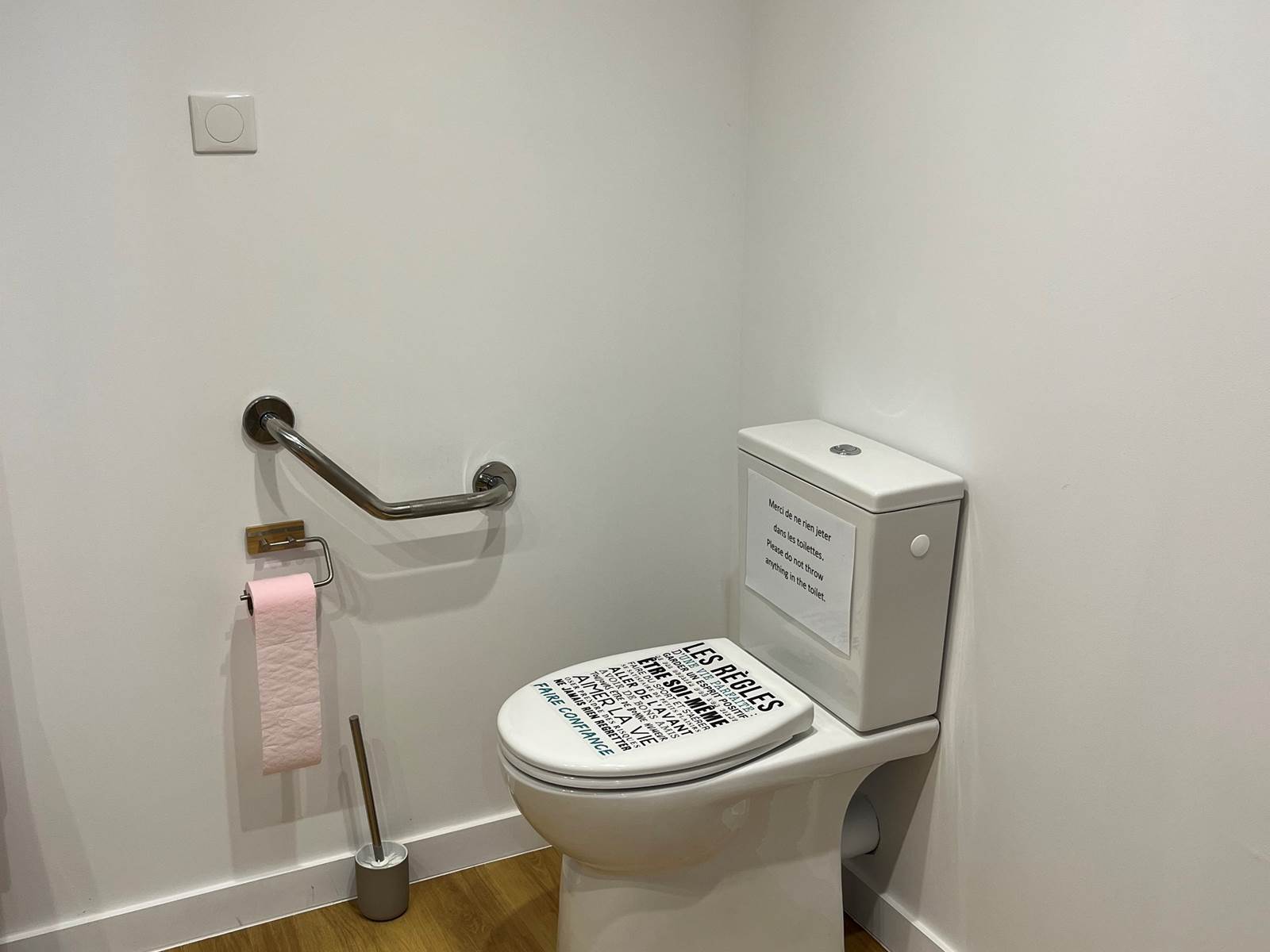 WC surélevé au RDC