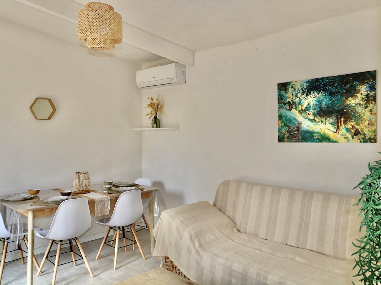 Gites Terra di a Bravona - Appartement O'Ma Salon