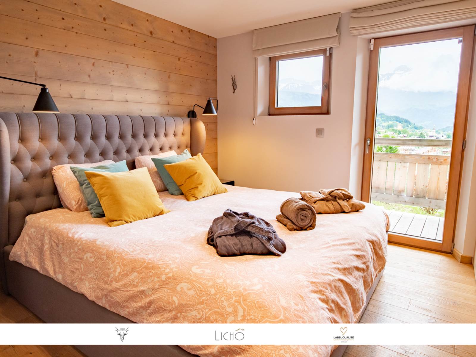 Chambre double avec balcon