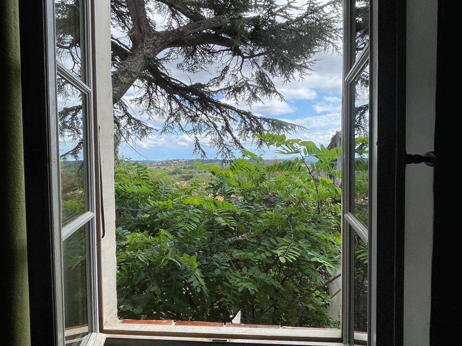 La Bastide du Cèdre-vue fenetre