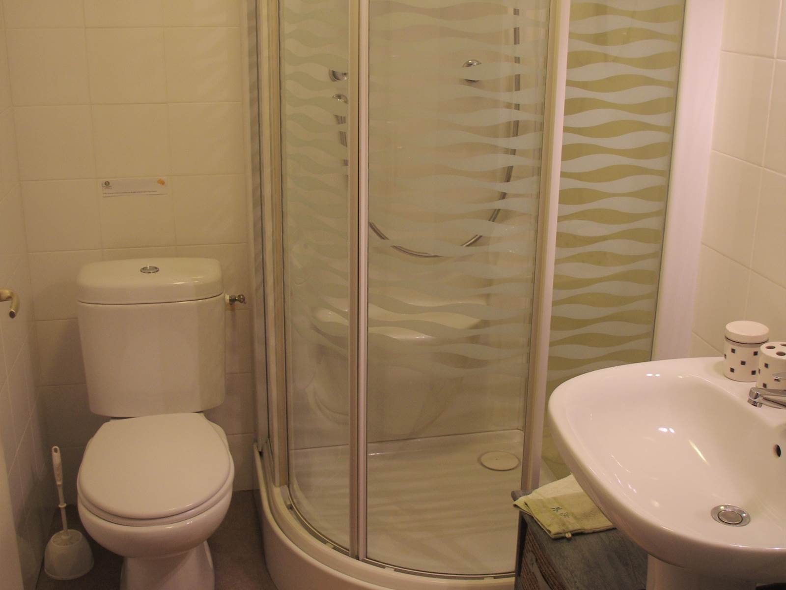 Salle d'eau avec WC