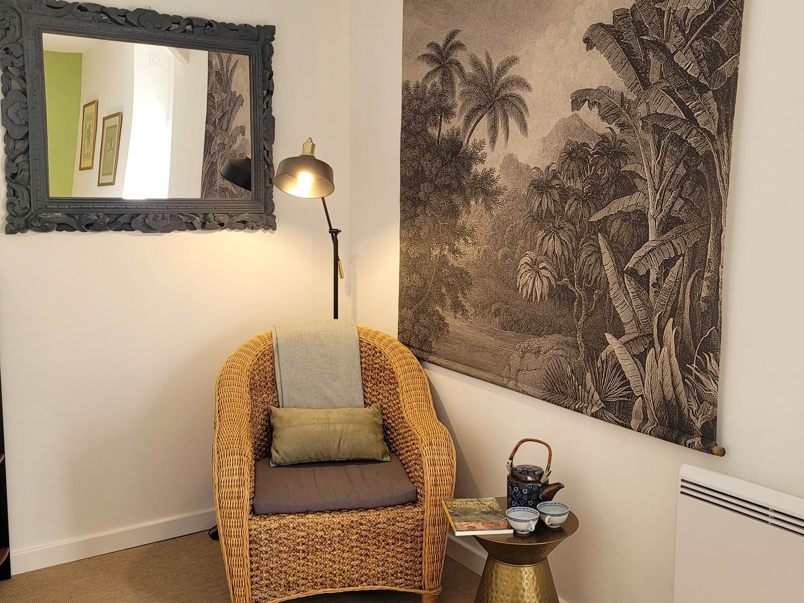 Chambre Bélon - Coin lecture-carousel