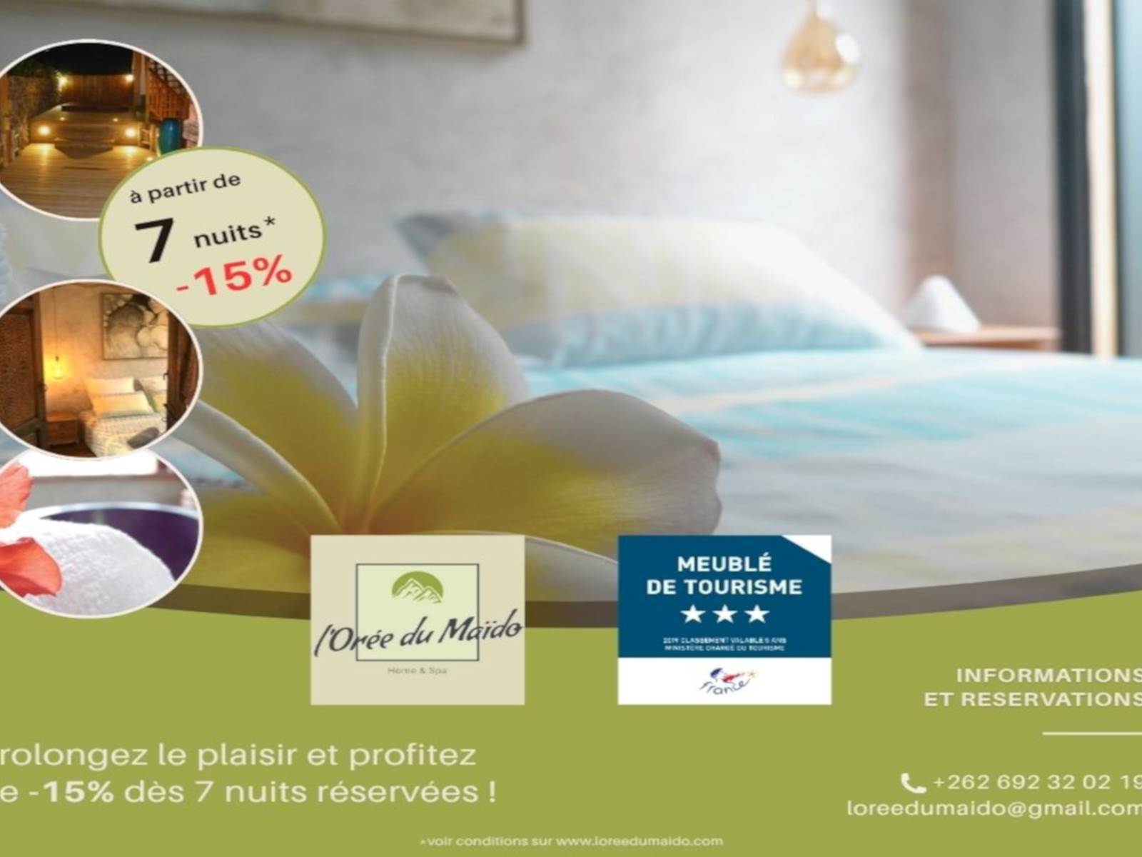 L'Orée du Maïdo - offre 7 nuits