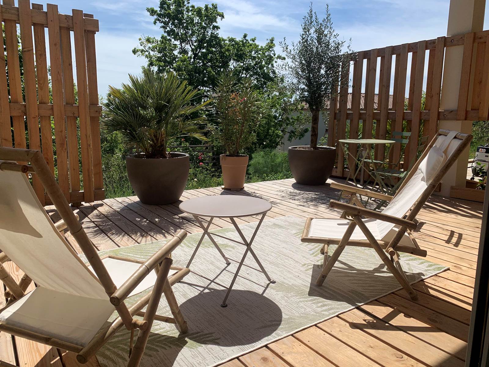 Terrasse Chambre Romarin