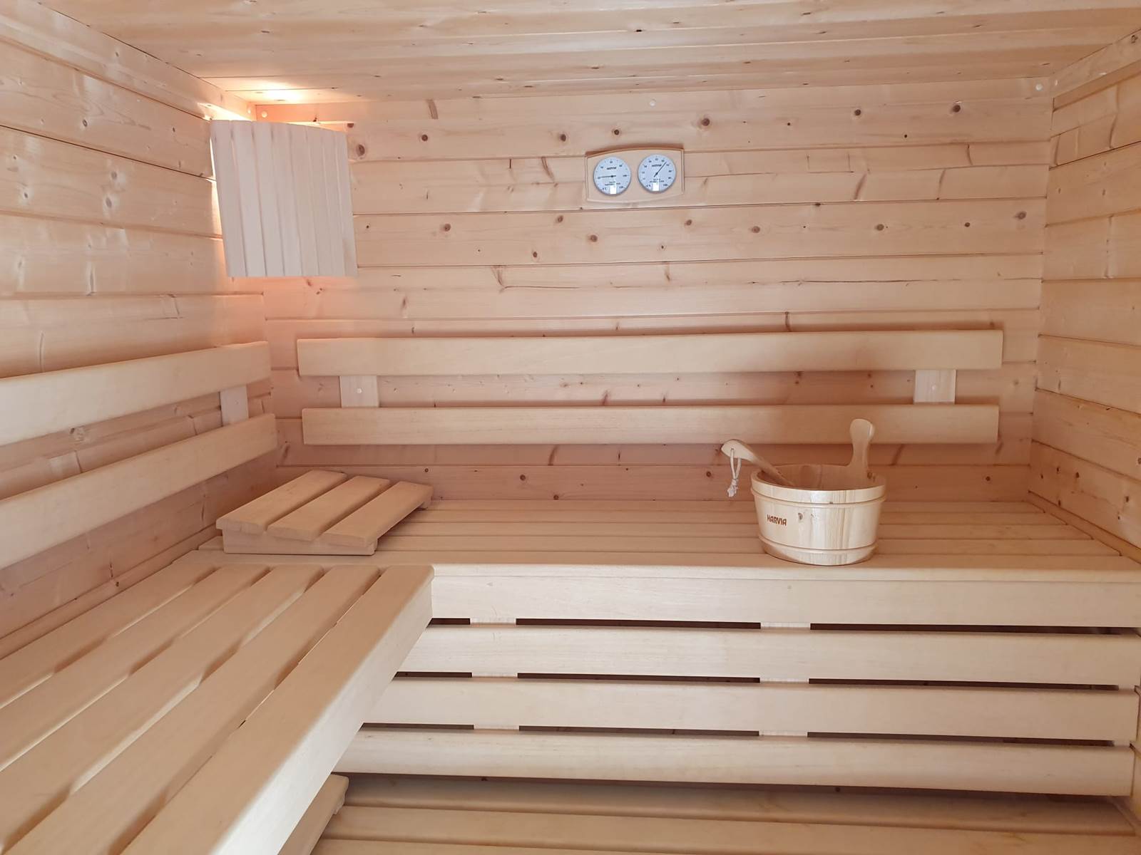 Sauna du SPA ,détente, sérénité, nature-carousel