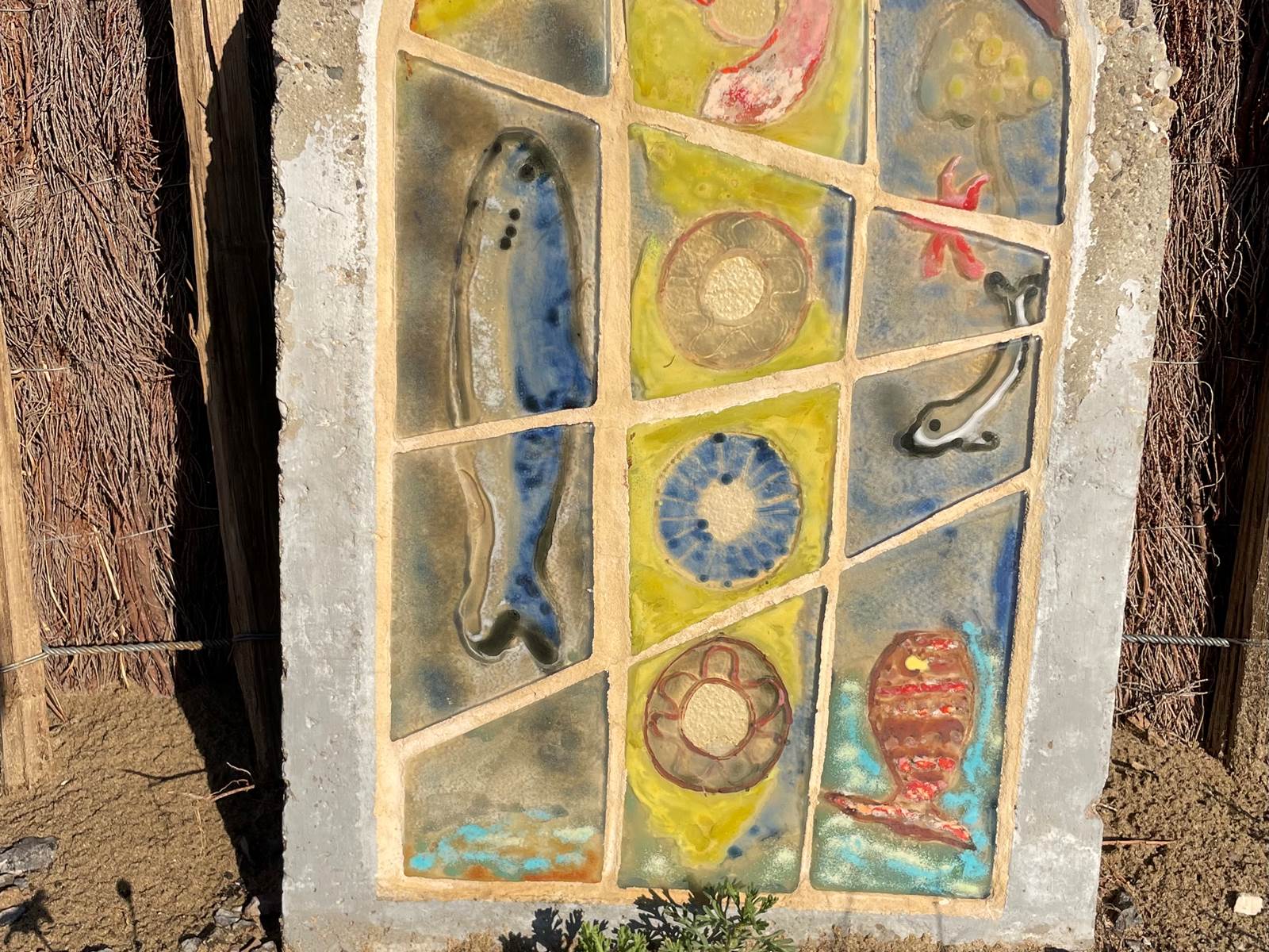 Le long de la piste cyclable Sète-carousel