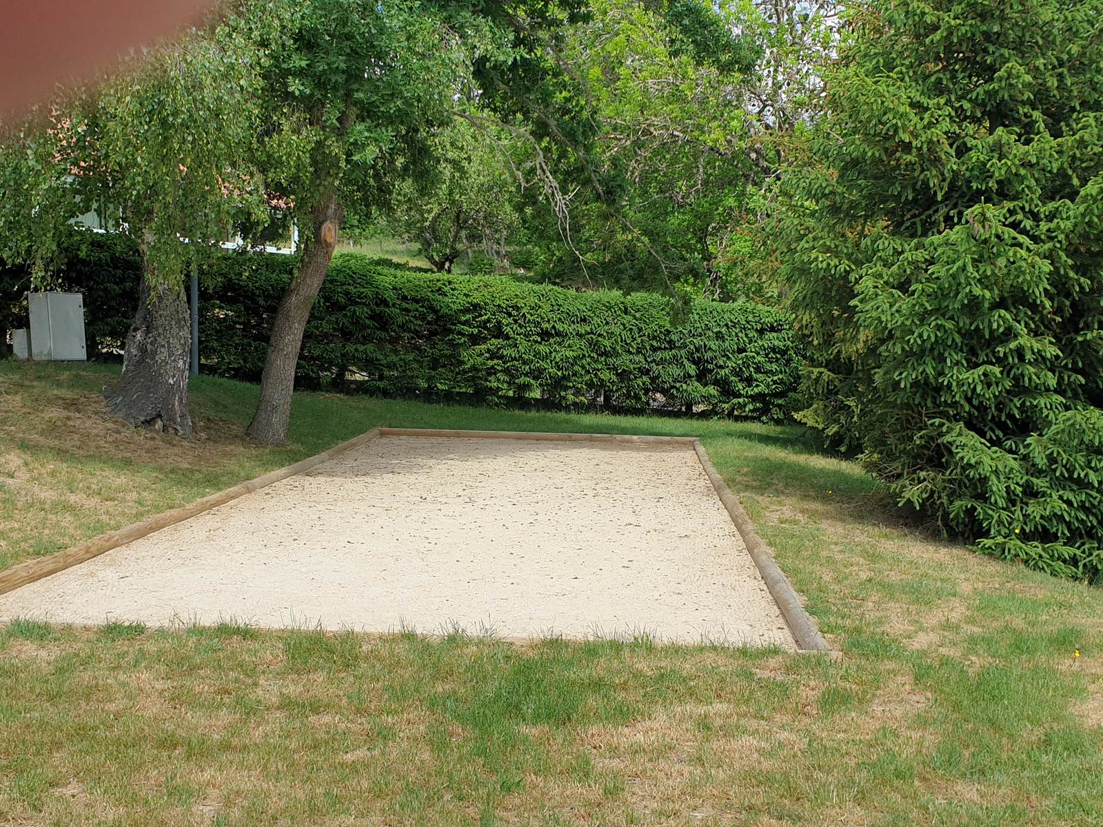 Le nouveau terrain de boules (mai 2022)