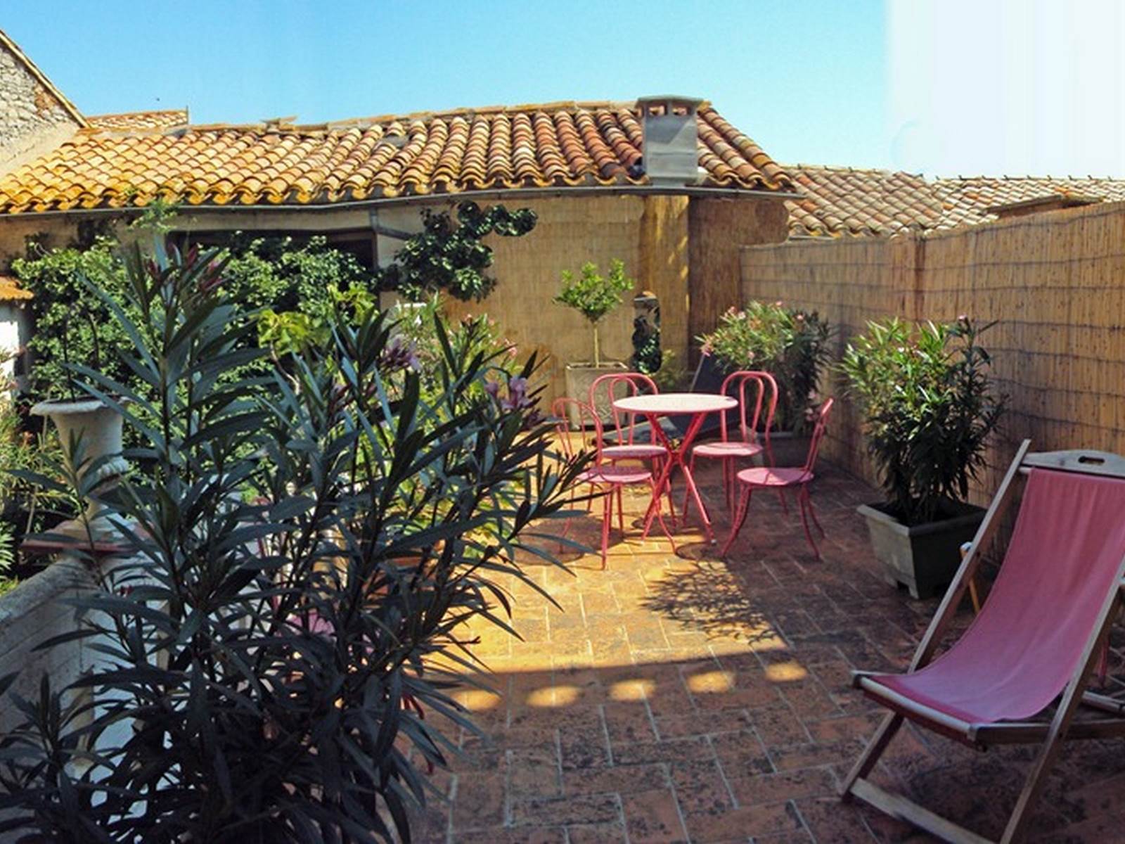 Chambre Esclarmonde de Foix - la terrasse
