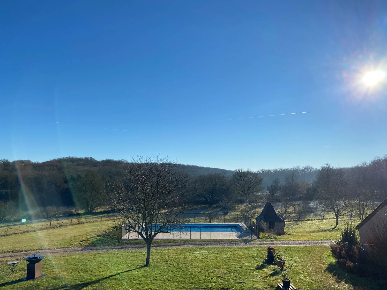 vue chambre Mignonette Domaine du Gravier Gramat