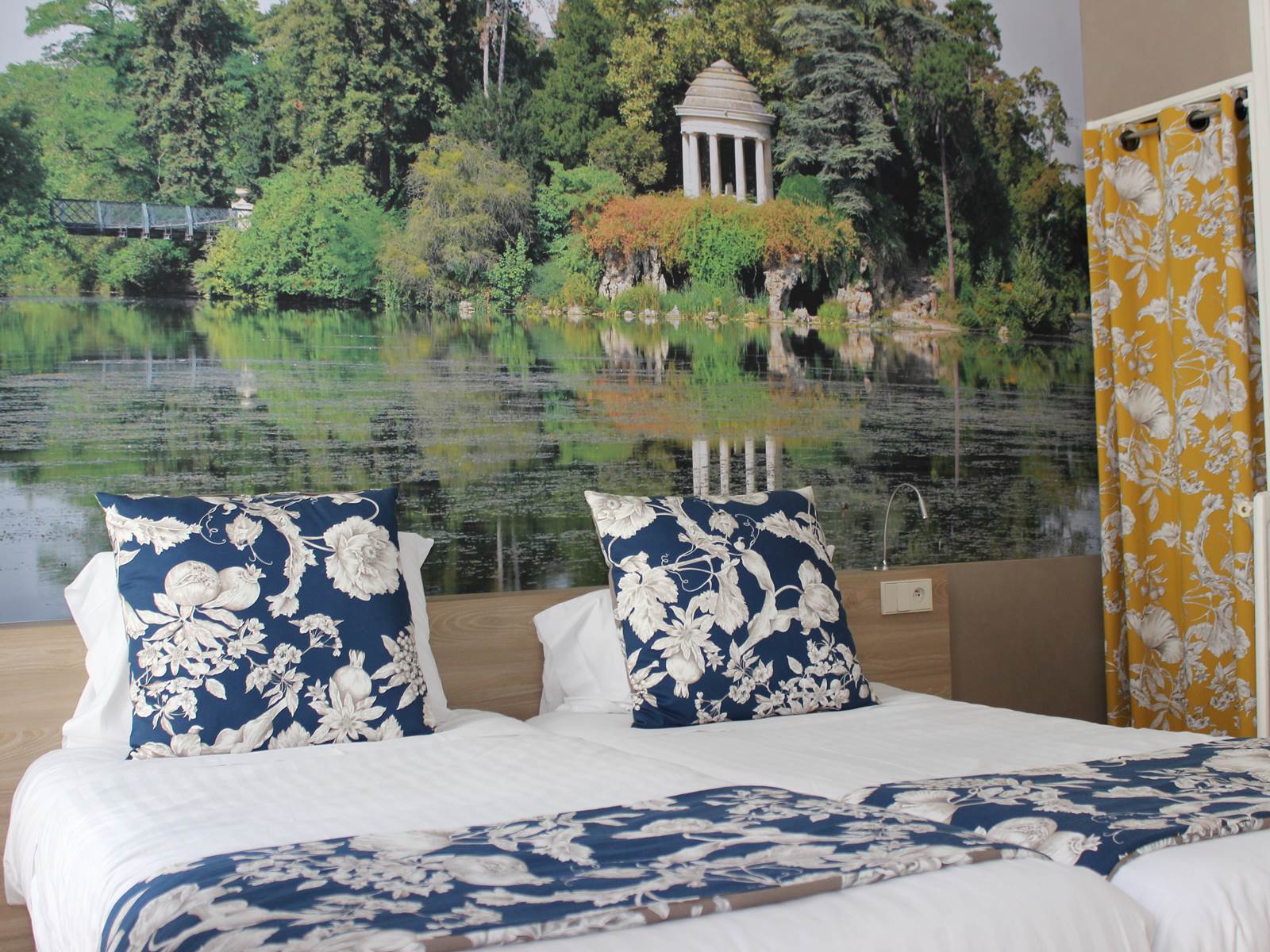 chambre 2 lits hôtel jean bart