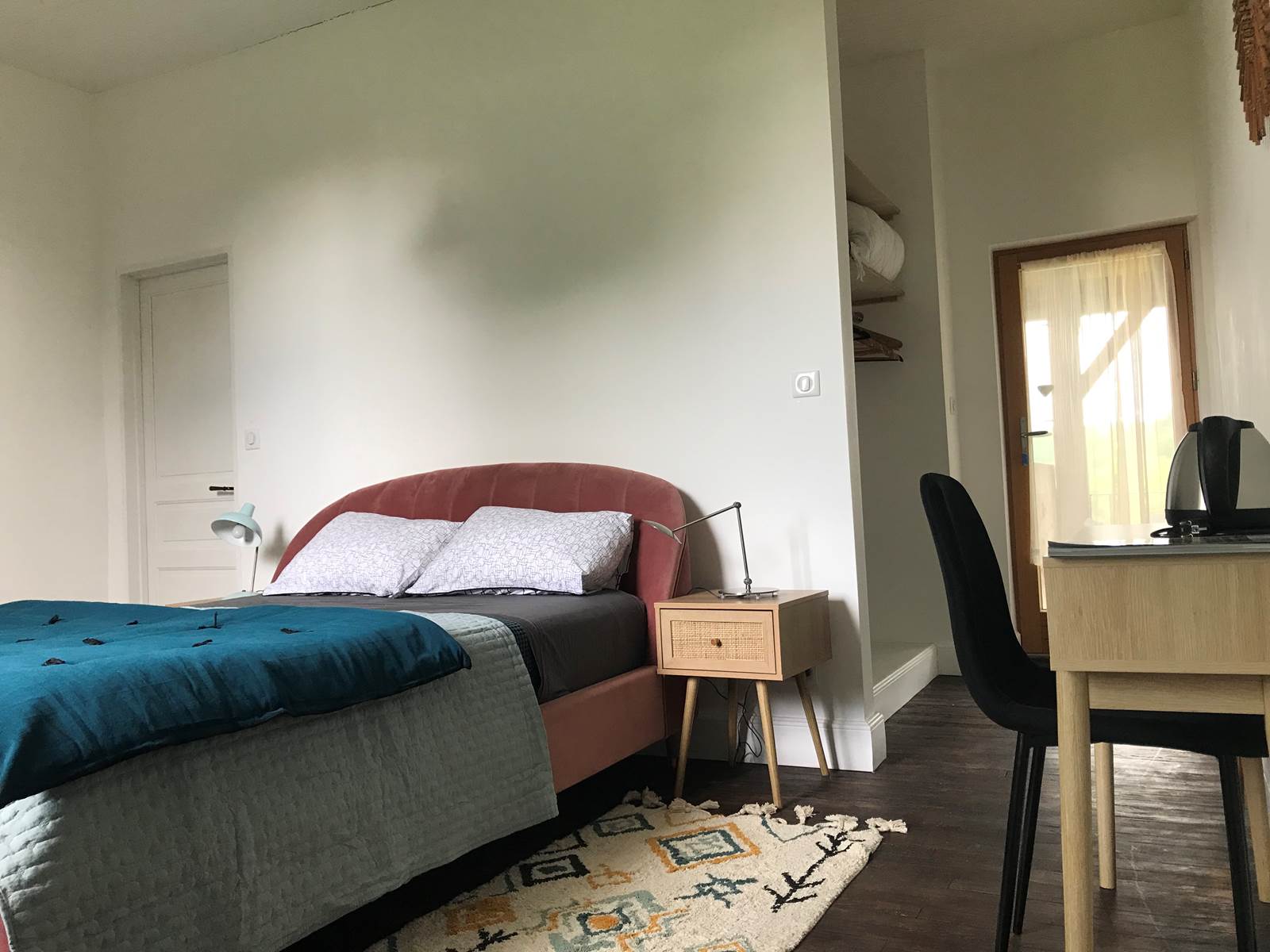 Chambre Vue jardin accès terrasse