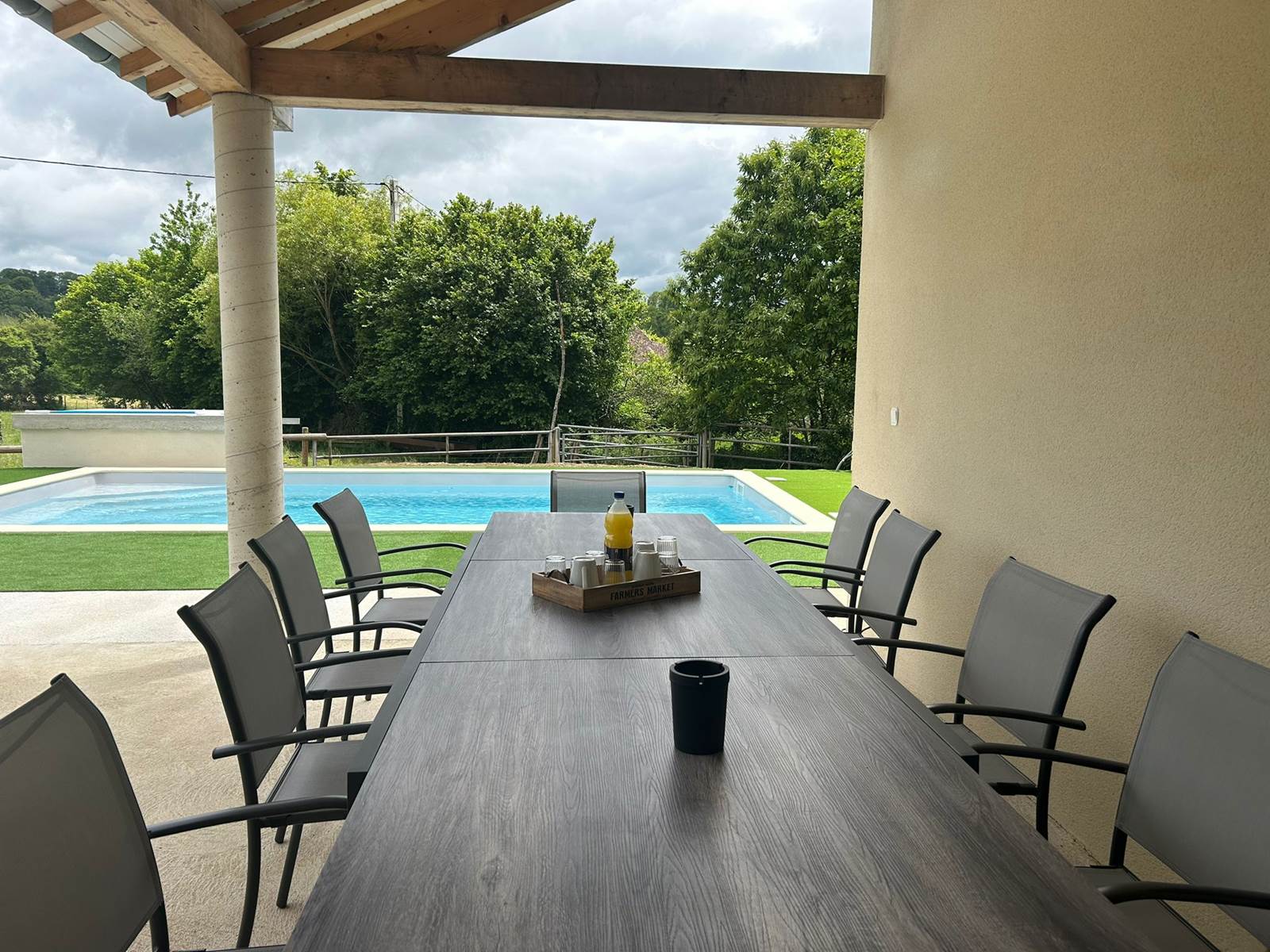 Gîte de la Brunerie Terrasse