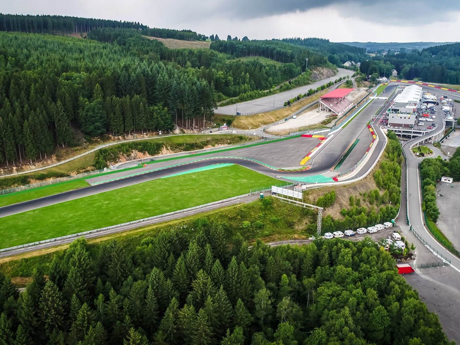 L'exceptionnel circuit de Spa Francorchamps