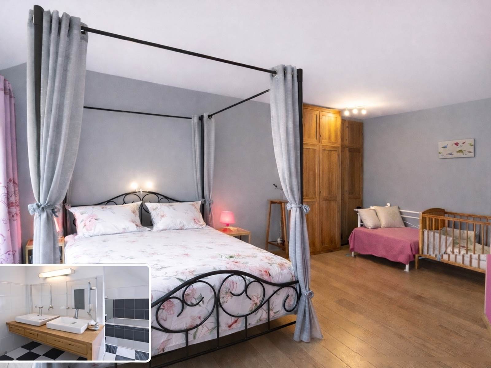 Chambre Fuschia et sa salle de bain 2_FINAL