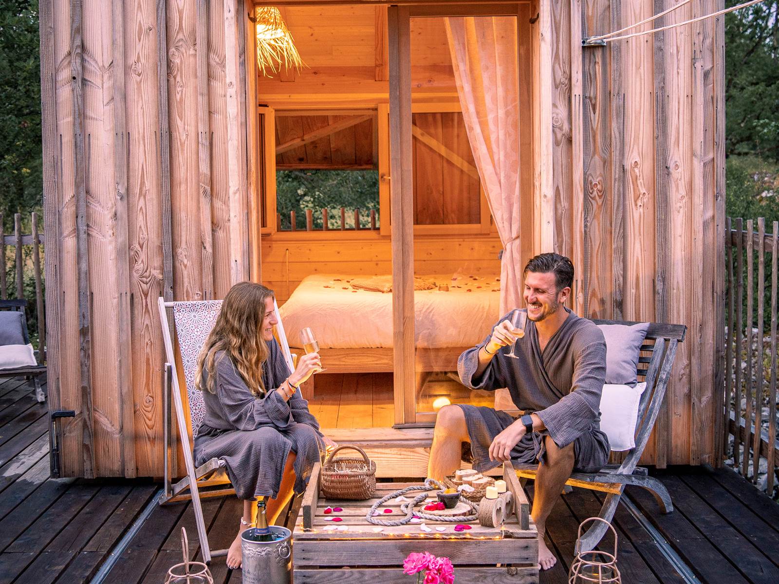 Savourer un instant magique en amoureux