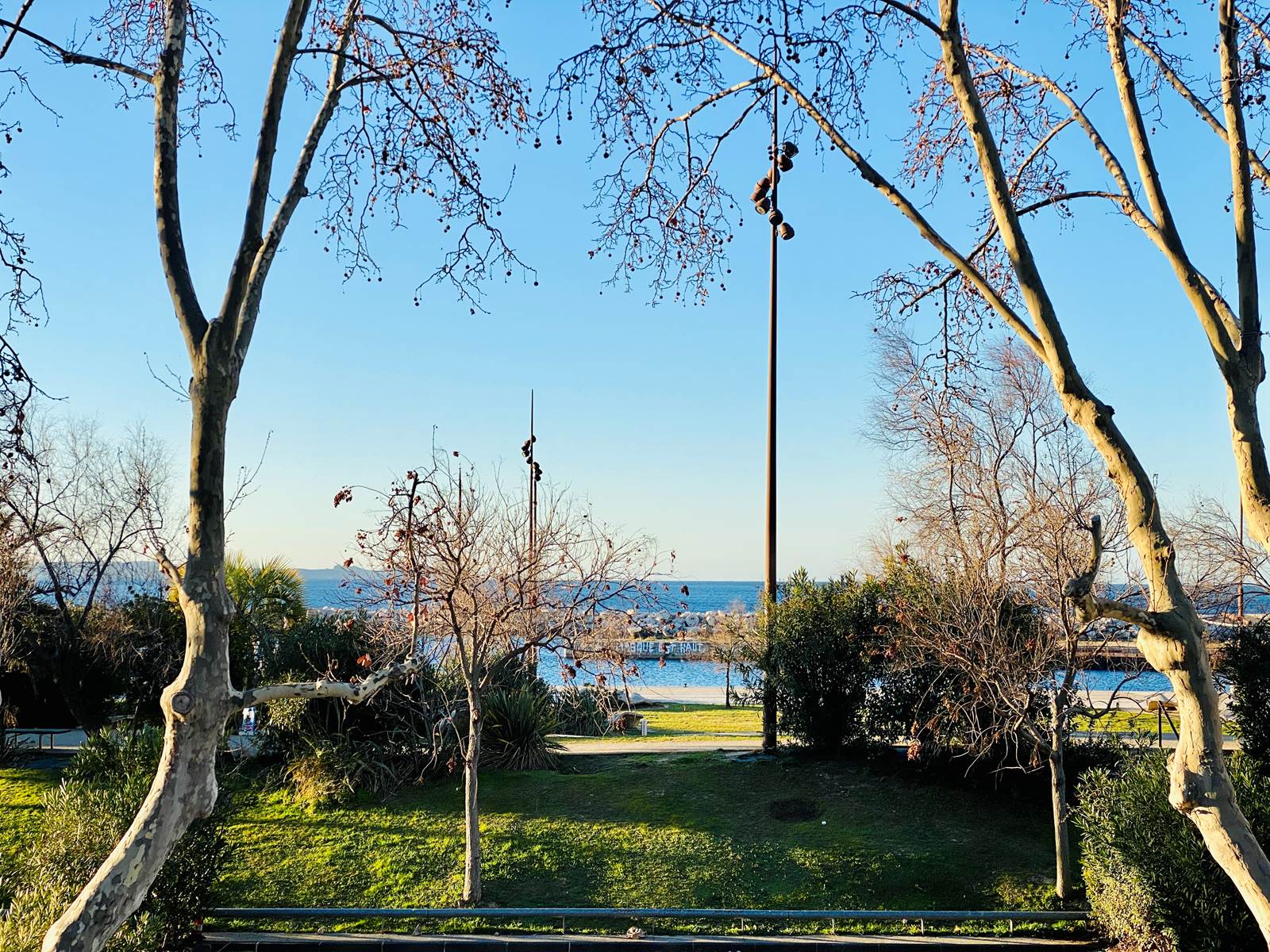 Vue depuis la terrasse