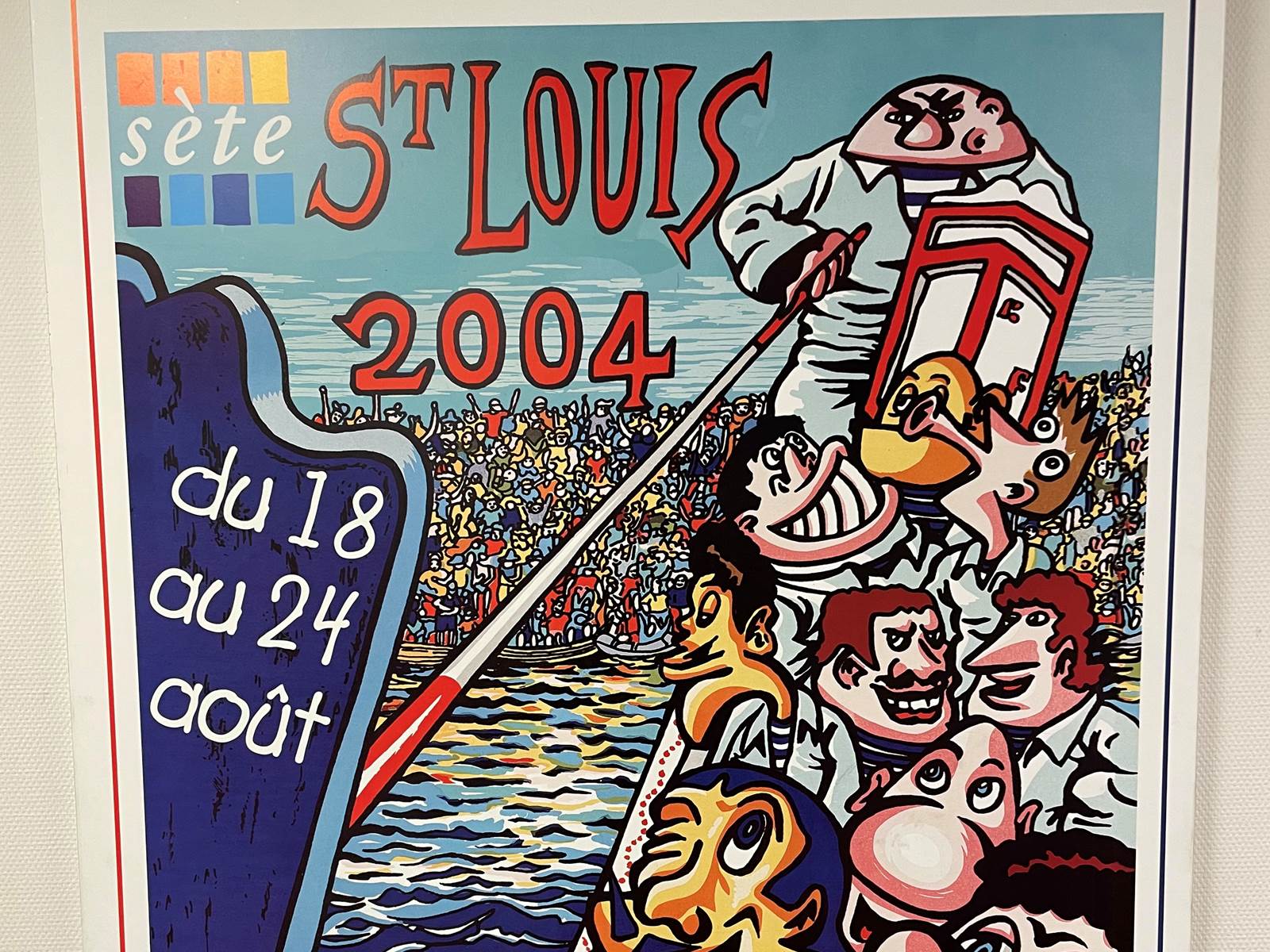 Les joutes Di Rosa peintre Sète-carousel