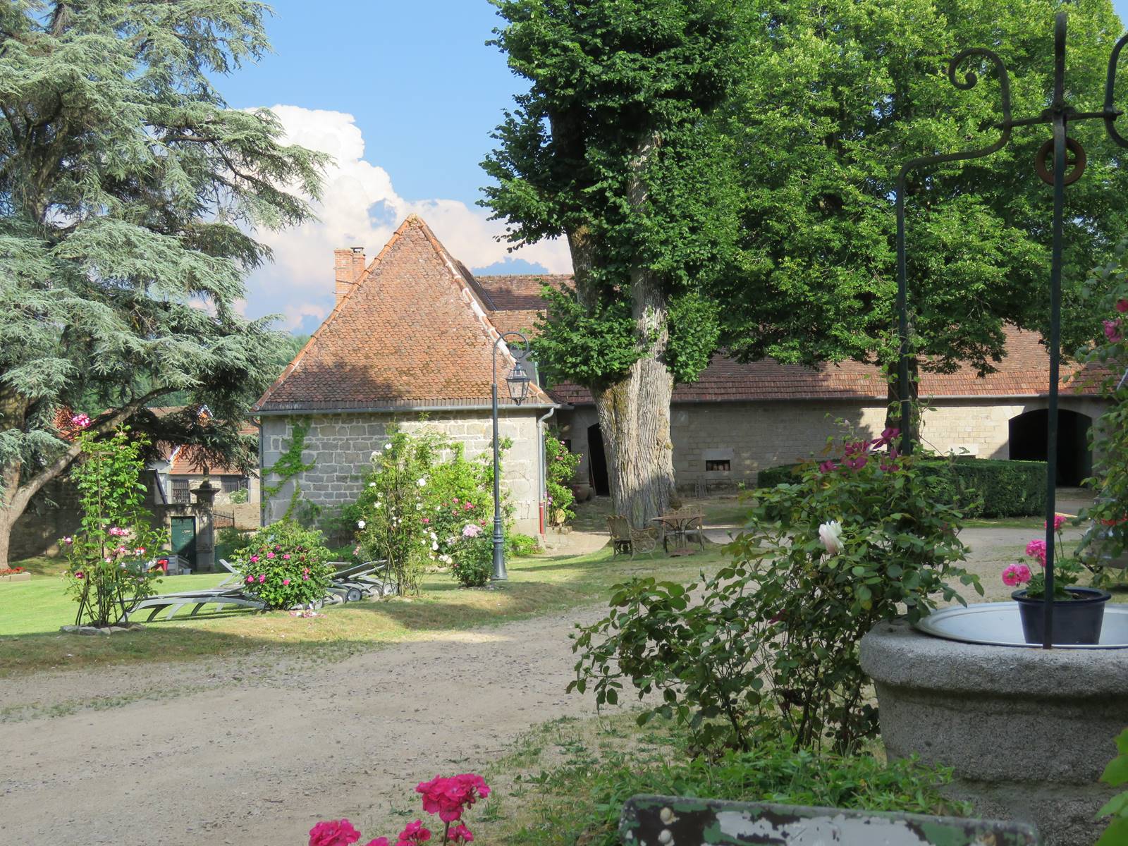 Château Crocq, côté parc.