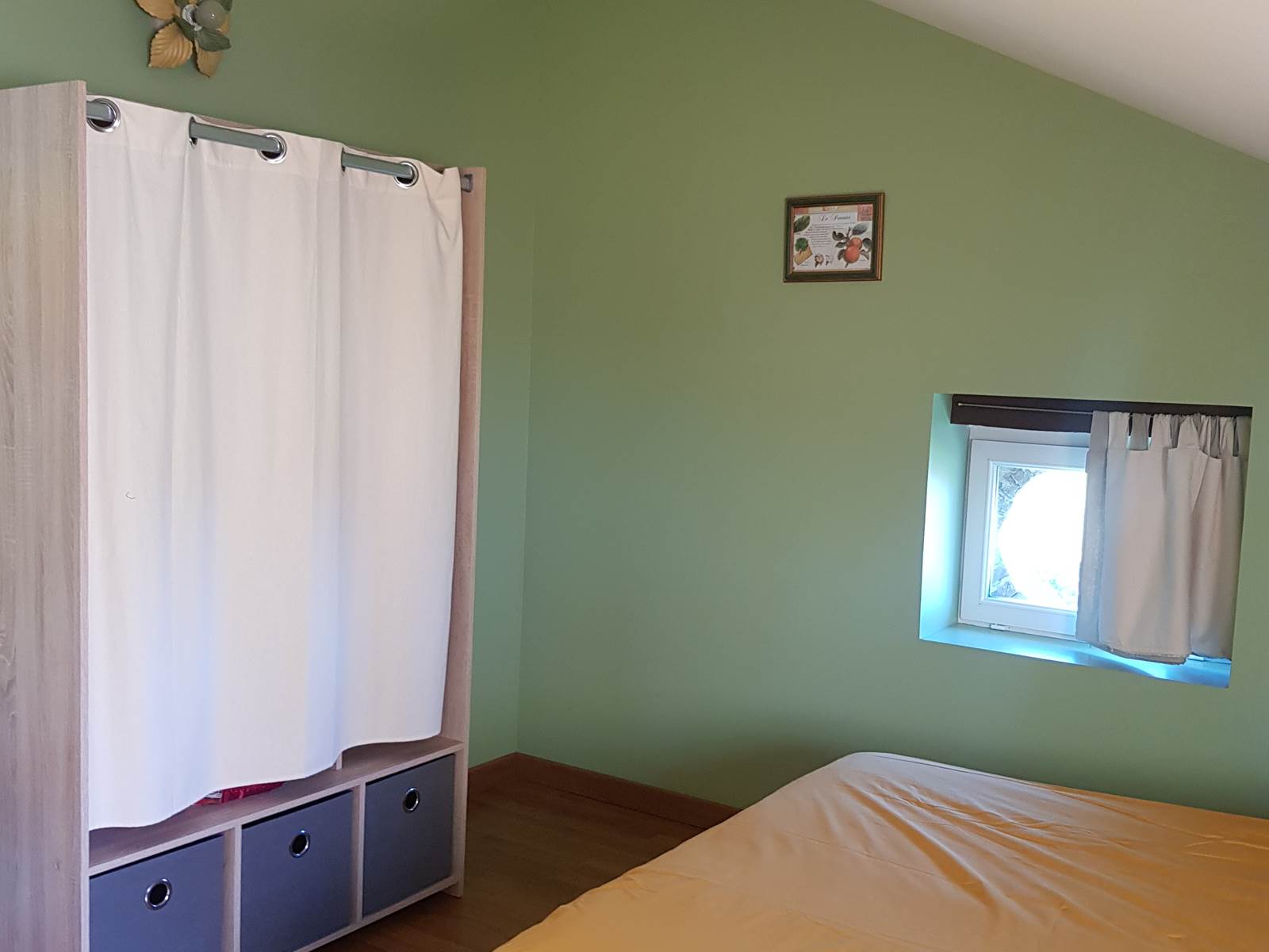 1 des 2 chambres avec lit en 140