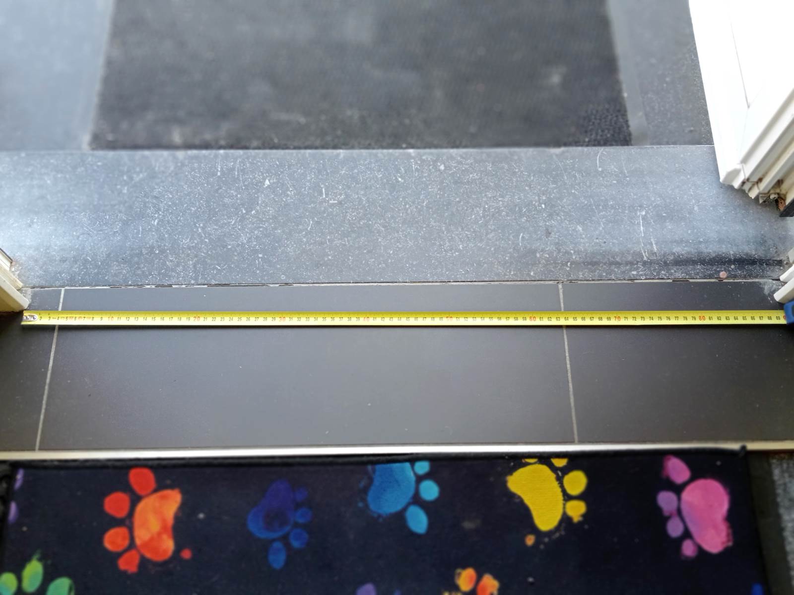 Sans crainte pour le passage en chaise roulante