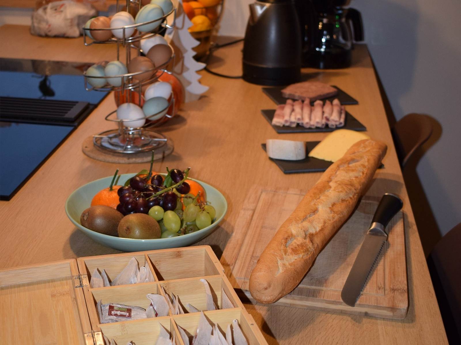 Buffet petit déjeuner