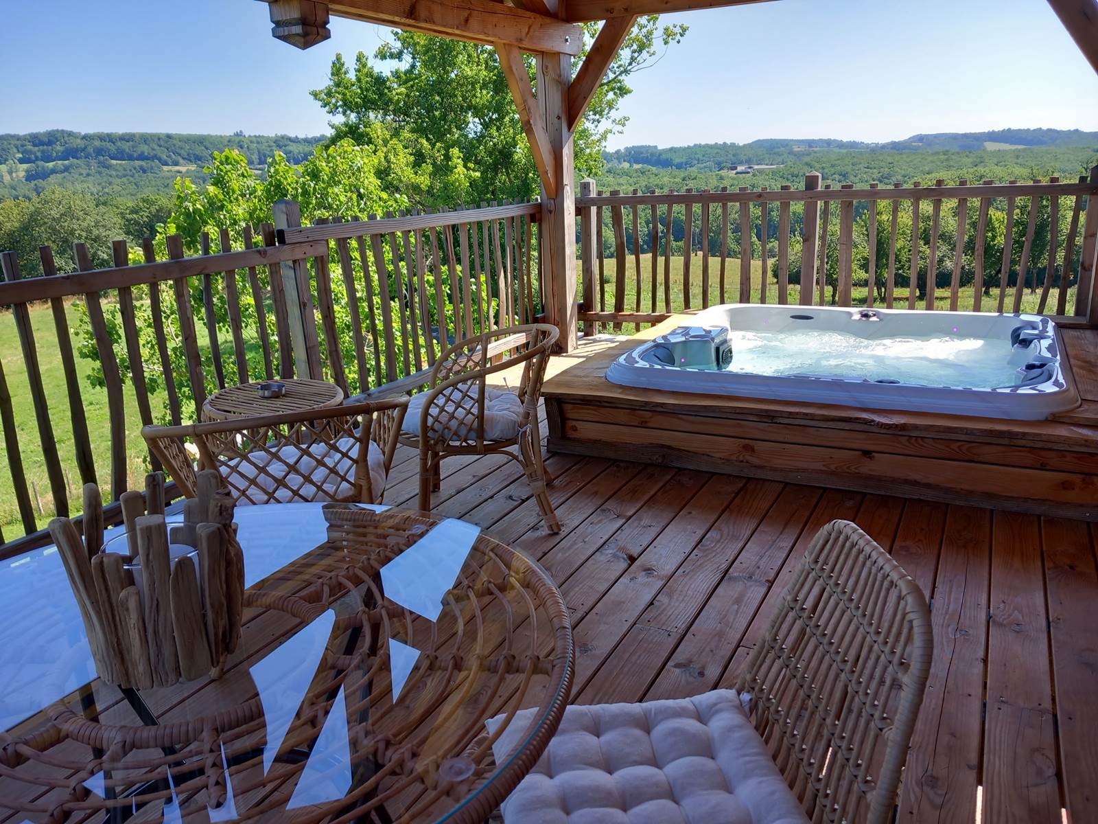 Terrasse Panoramique Cabane