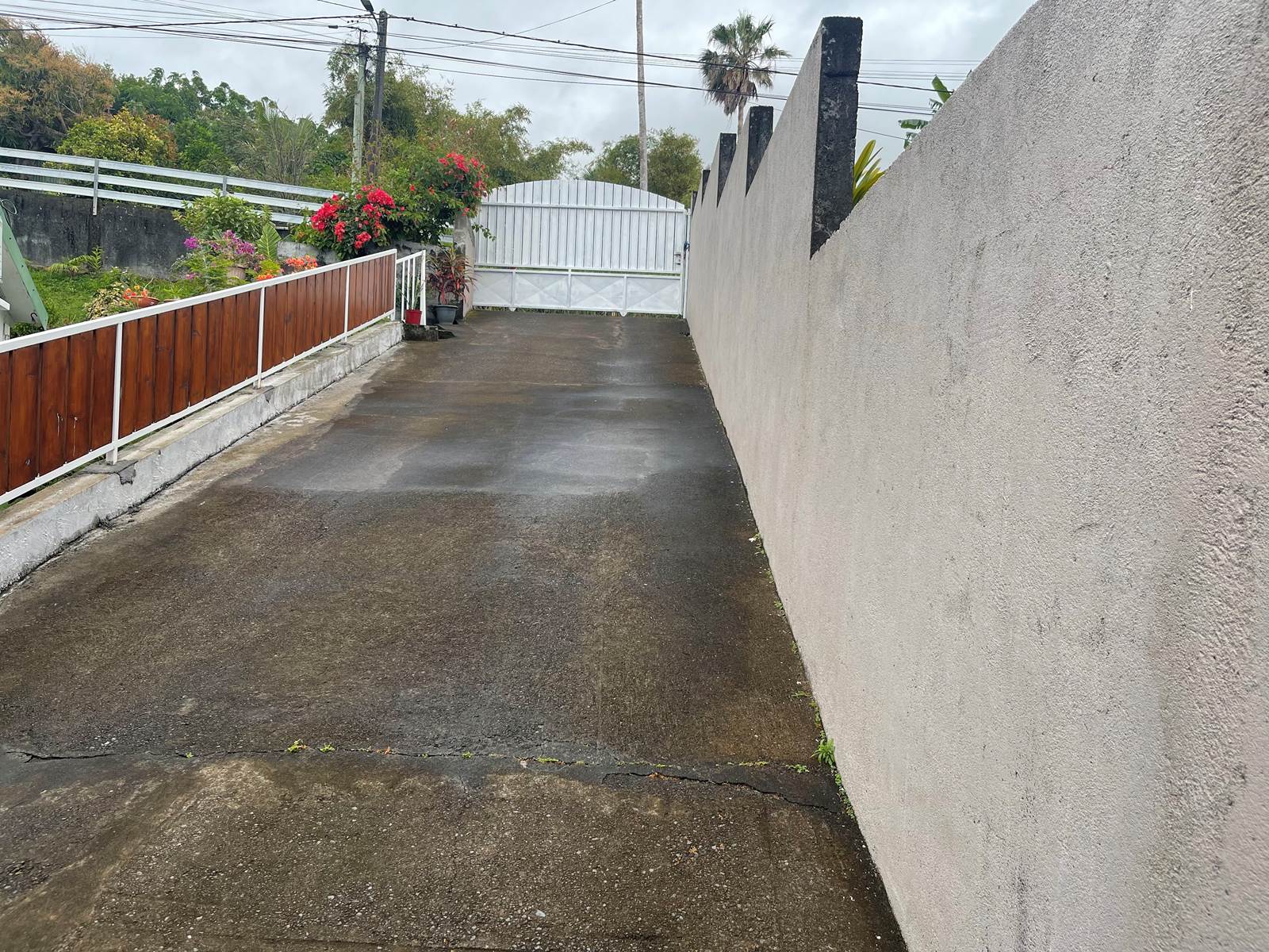 Entrée de la chambre d'hôte Saint Joseph Réunion