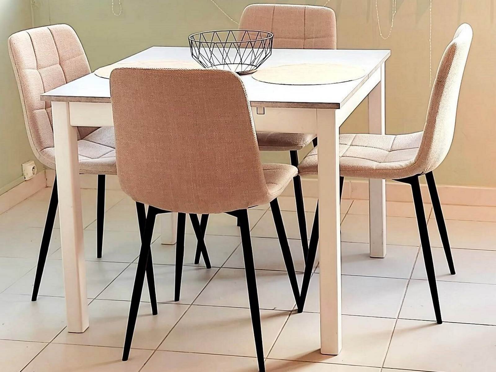 Le coin repas au soleil