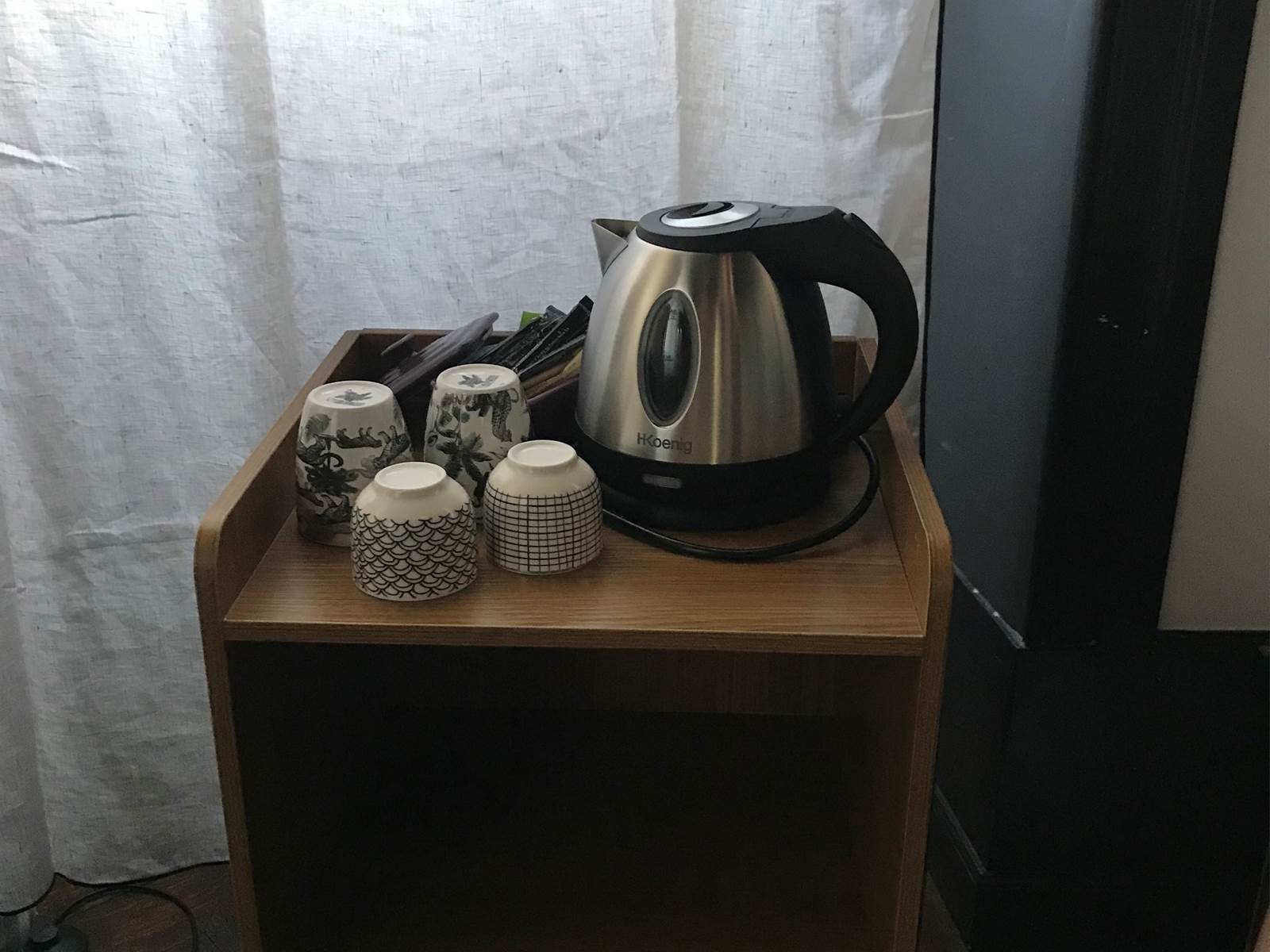 Plateaux de courtoisie dans toutes les chambres