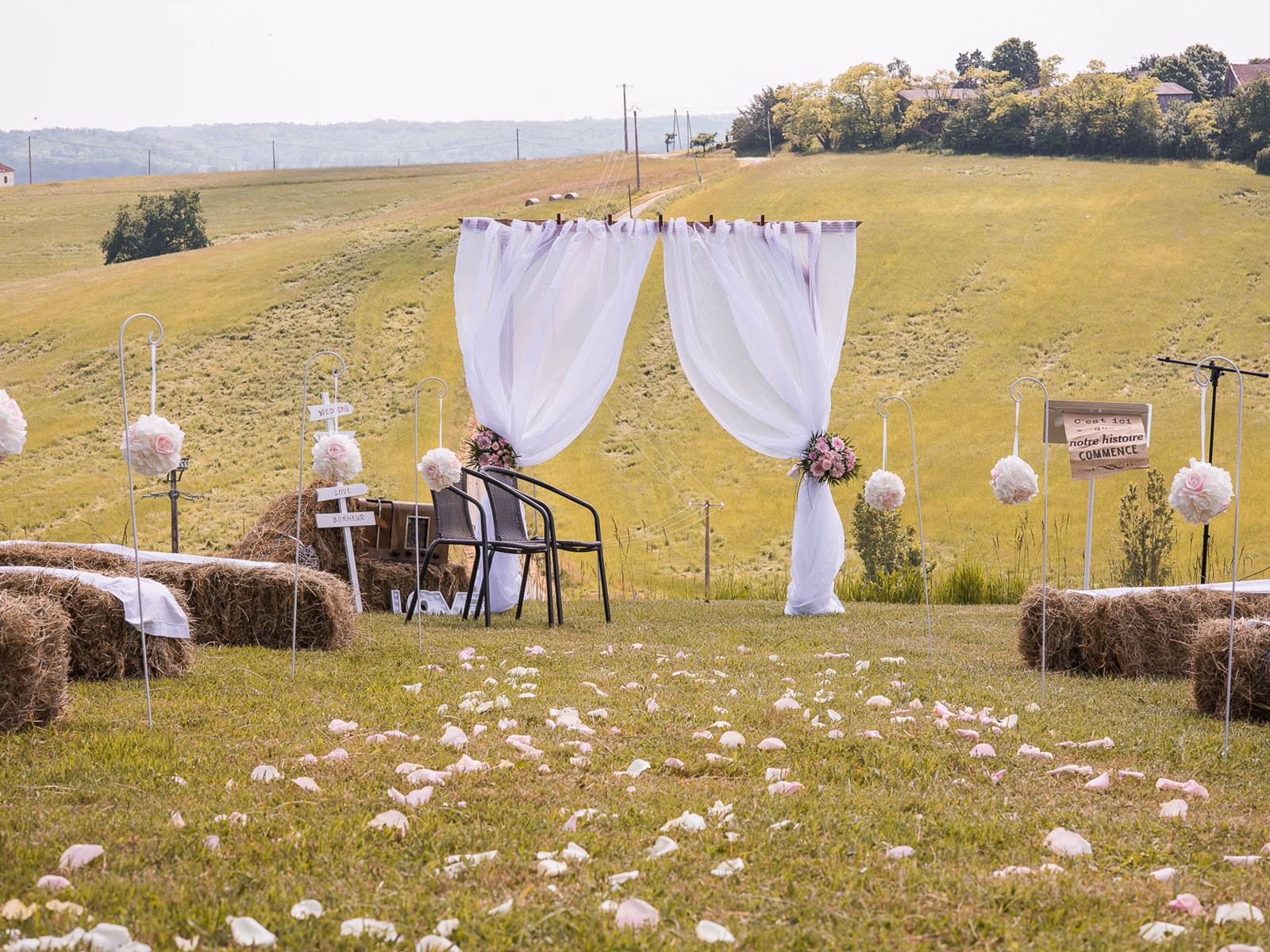 Accueil de mariages, réceptions, baptêmes, anniversaires