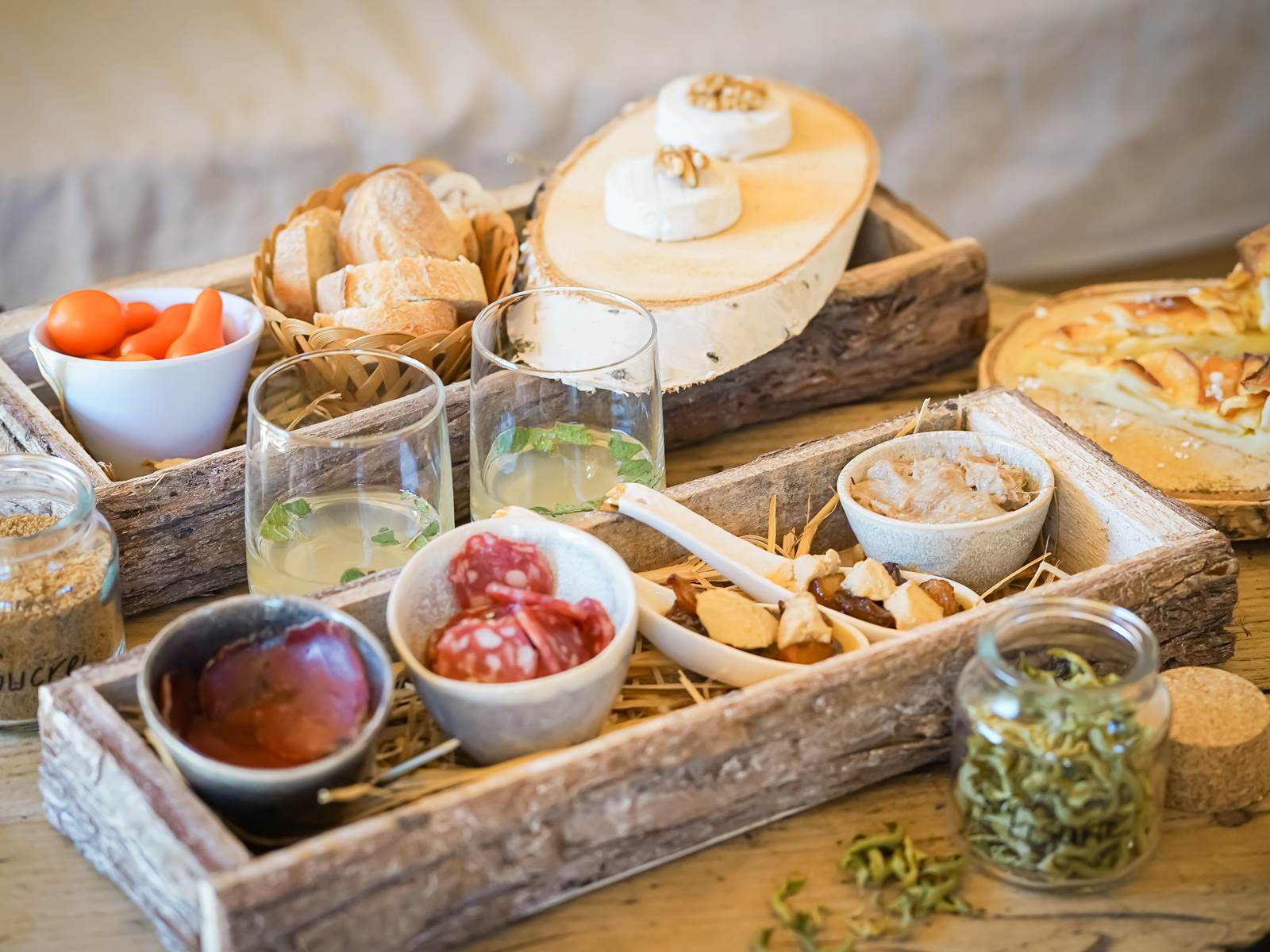 Planche apéritive "Ma cabane des rails"